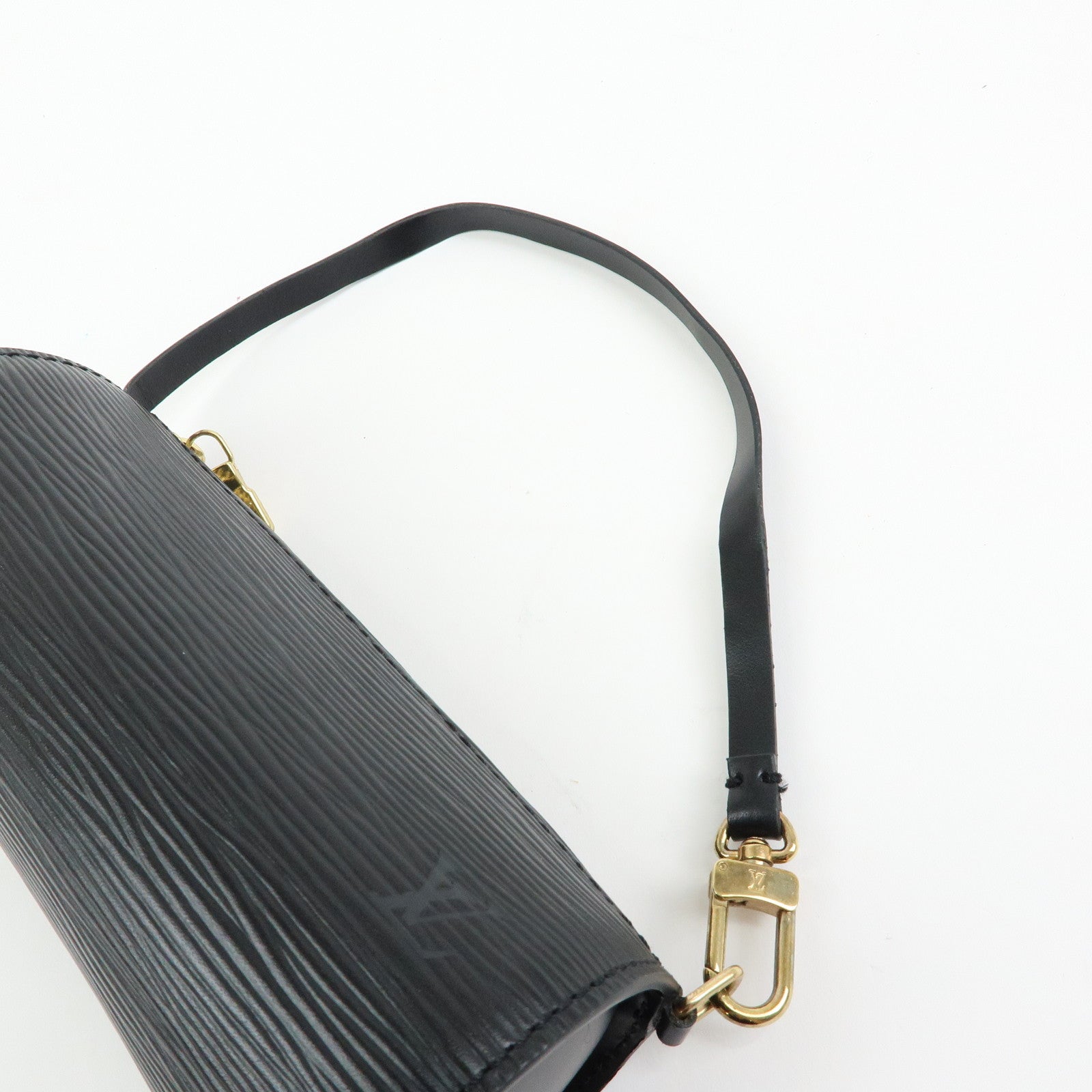 Louis Vuitton Epi Leather Mini Pouch for Papillon Bag Noir Black