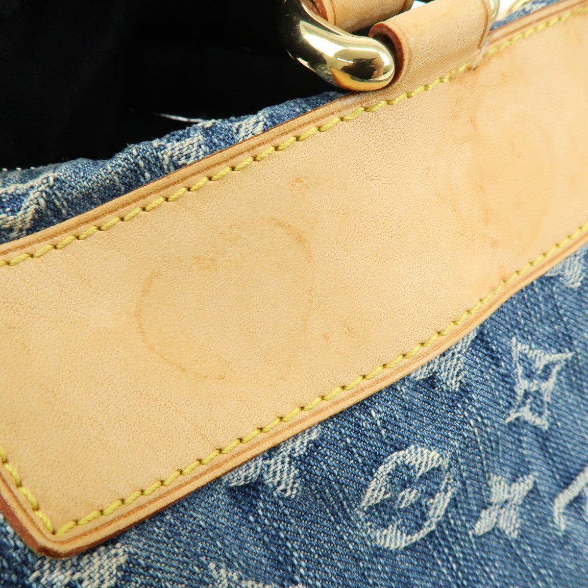 Louis Vuitton Monogram Denim Neo Speedy Boston Bag Blue M95019