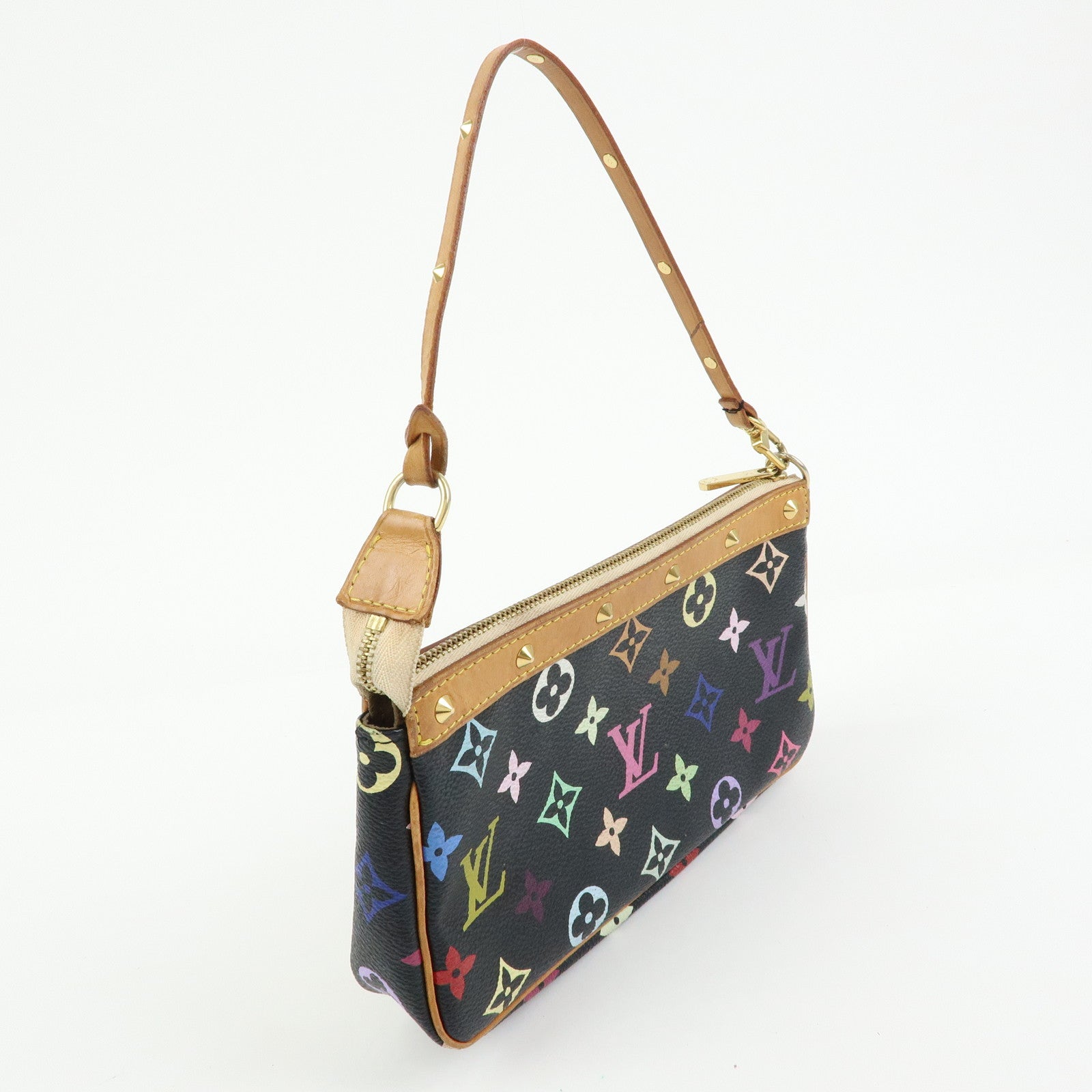 Louis Vuitton Monogram Multicolor Pochette Accessoires Noir M92648