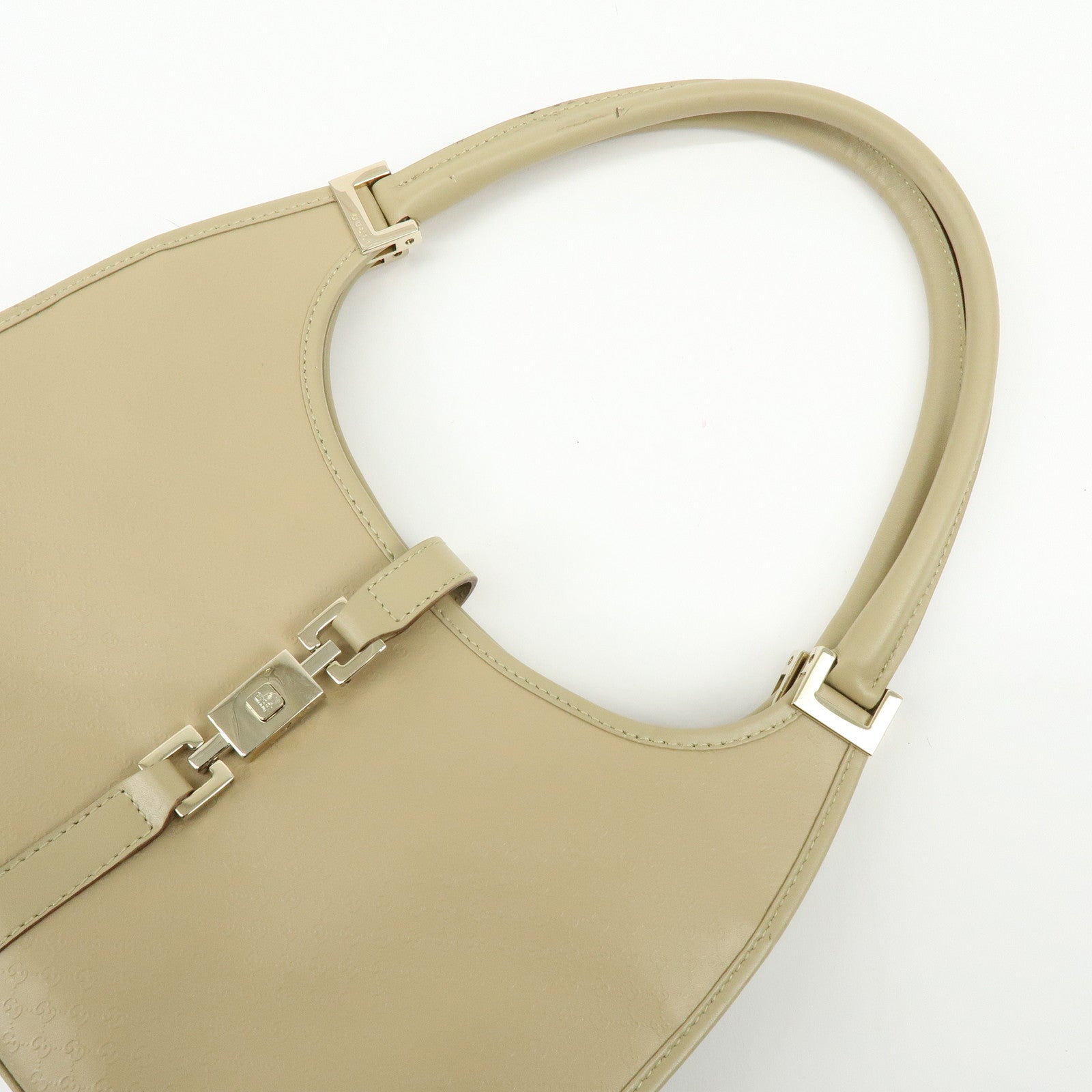 GUCCI Jackie Microguccissima Leather Shoulder Bag Hand Bag 002.1068