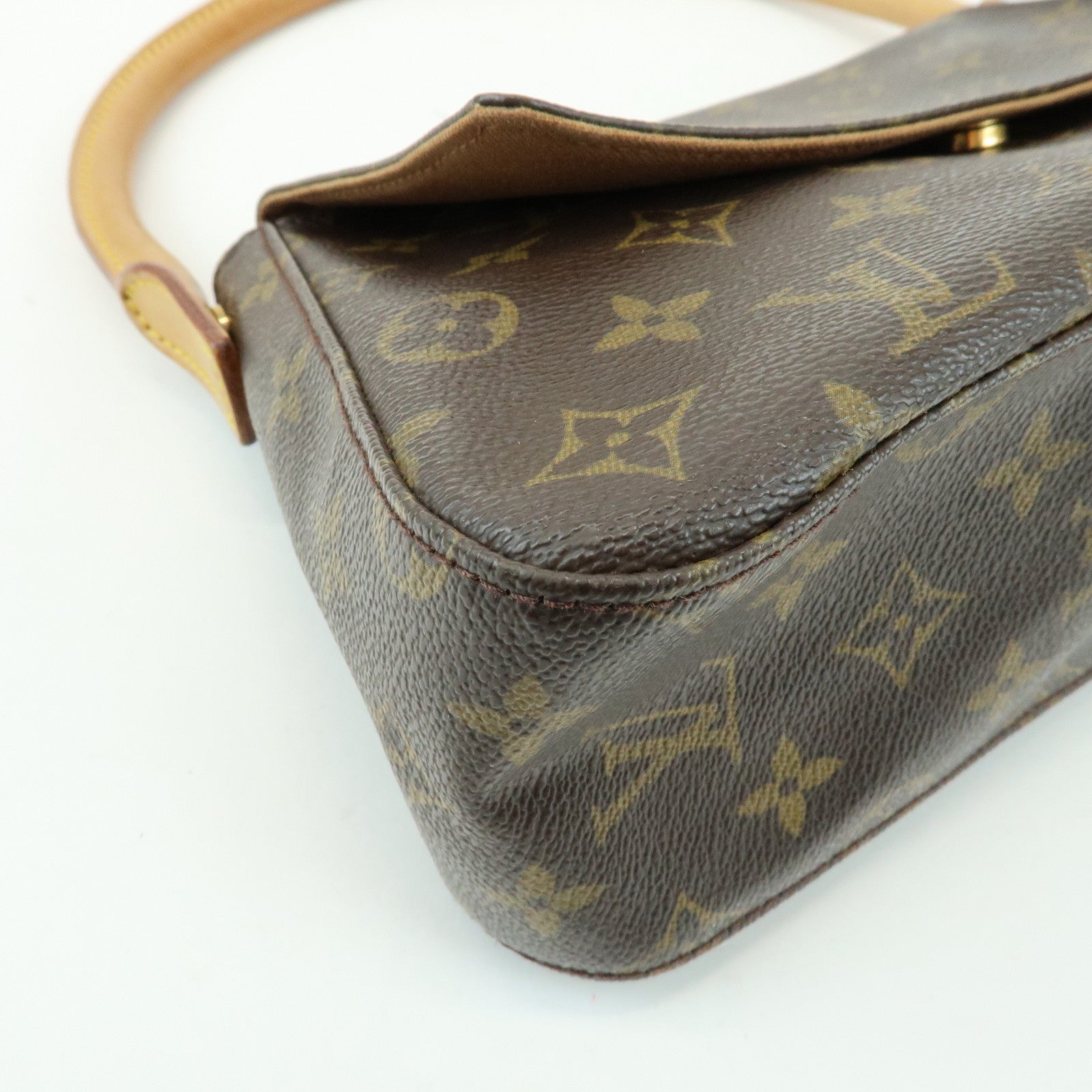Louis Vuitton Monogram Mini Looping Shoulder Bag Brown M51147