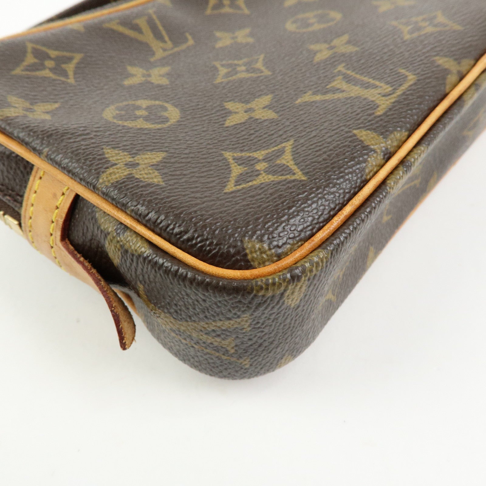 Louis Vuitton Monogram Pochette Marly Bandouliere Bag Brown M51828