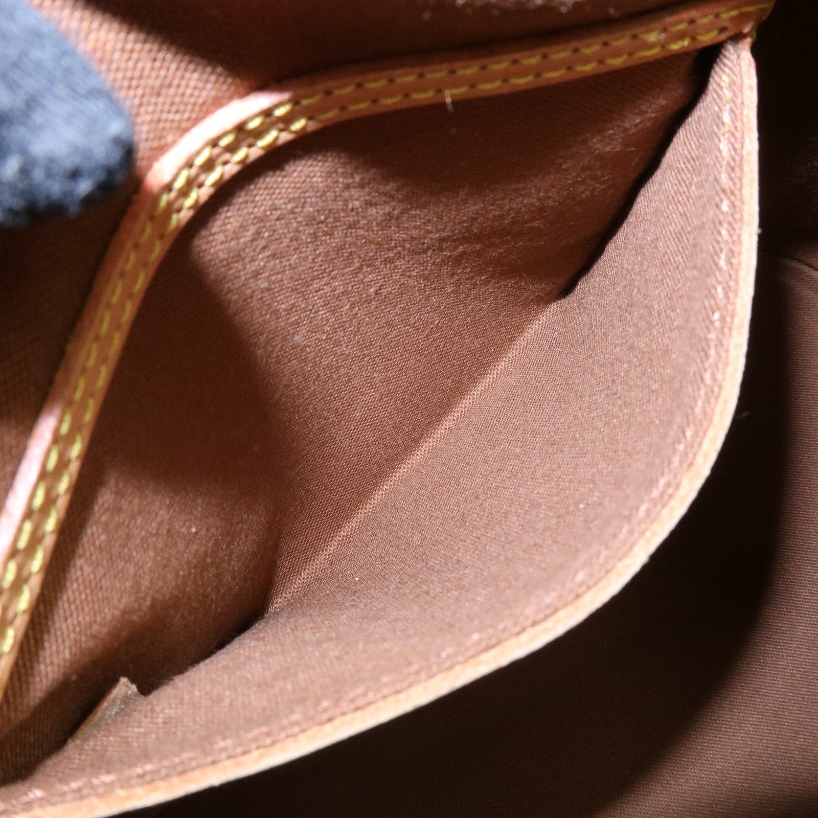 Louis Vuitton Monogram Canvas Alma Hand Bag Brown M51130