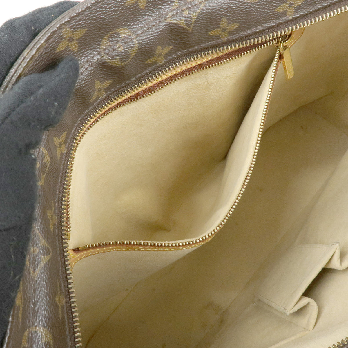 Louis Vuitton Monogram Luco Tote Bag Shoulder Bag Brown M51155