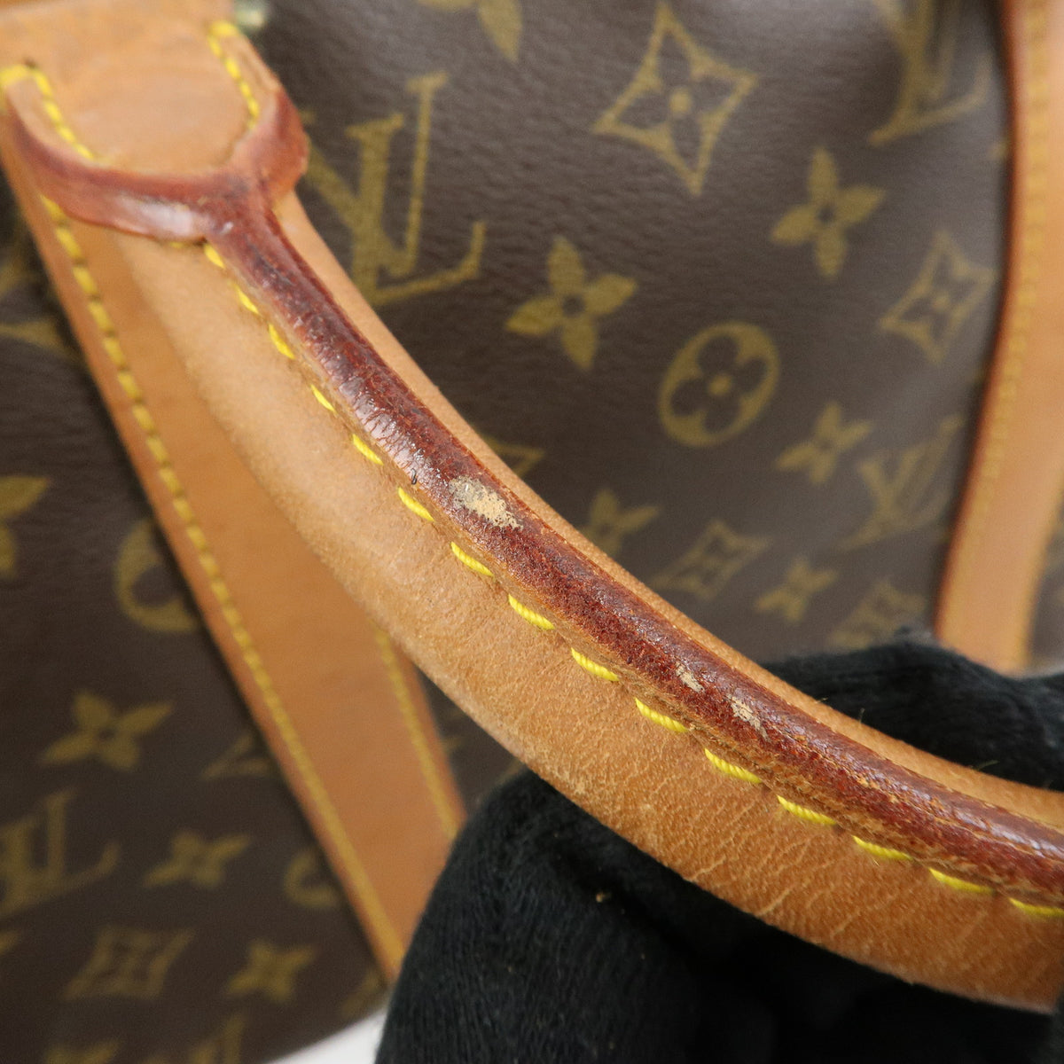 Louis Vuitton Monogram Keep All 50 Boston Bag Brown M41426