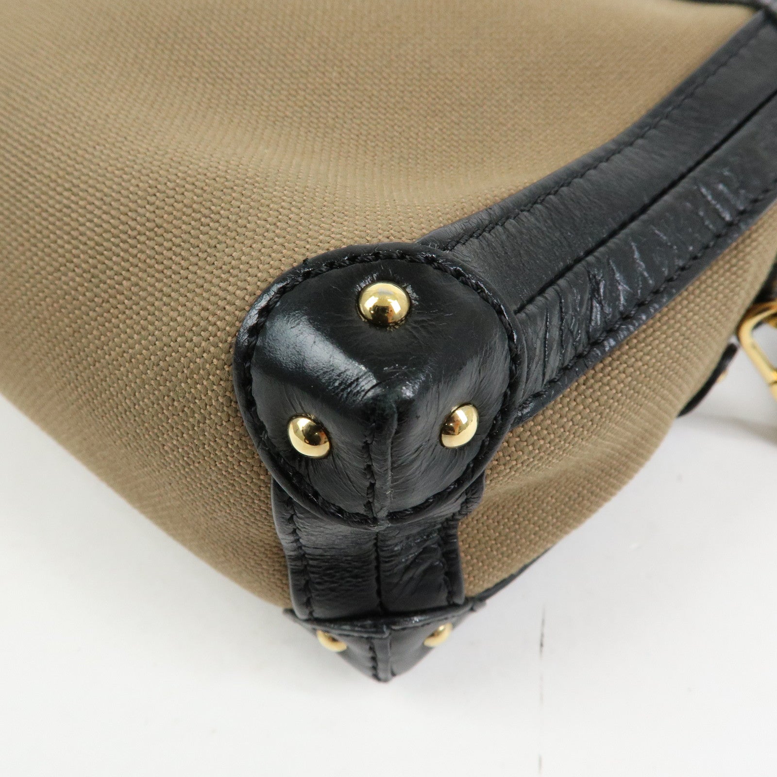 Louis Vuitton Petite Malle Soft MM Canvas Leather Shoulder Bag