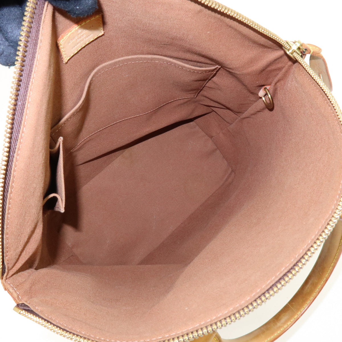 Louis Vuitton Monogram Lockit Vertical Hand Bag Brown M40103