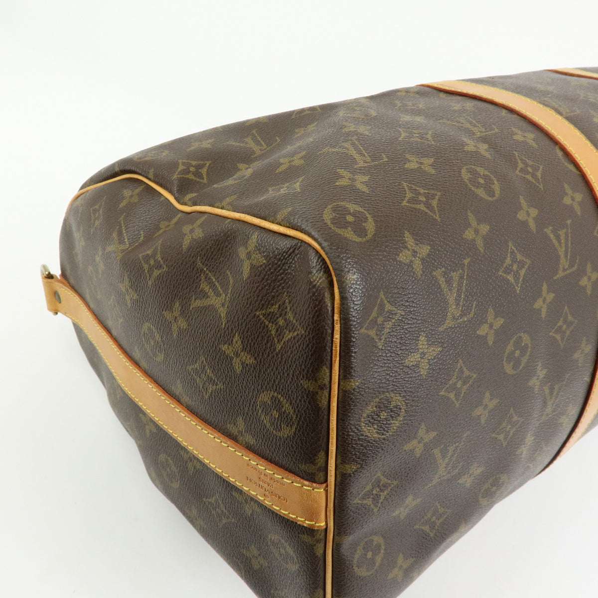 Louis Vuitton Monogram Keep All Bandouliere 50 Boston Bag M41416