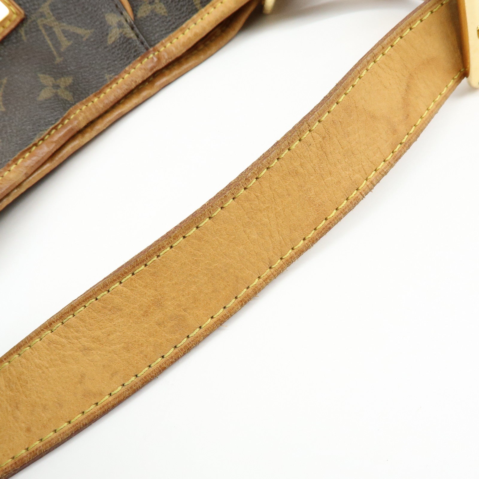 Louis Vuitton Monogram Galliera PM Shoulder Bag Brown M56382