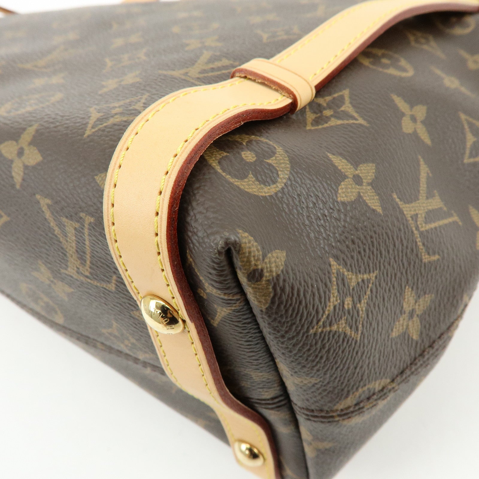 Louis Vuitton Monogram Canvas Tuileries Tote Bag Brown M41207