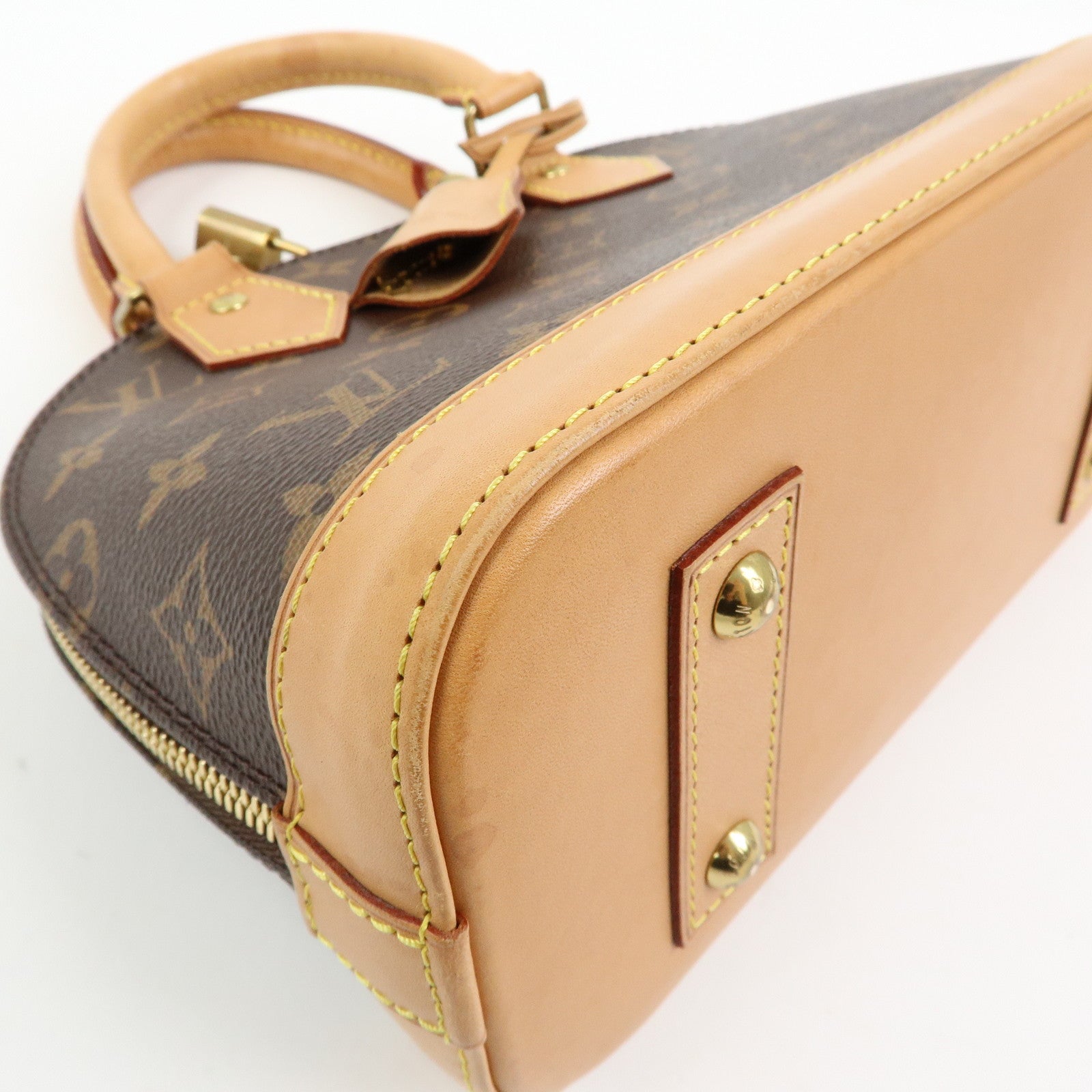 Louis Vuitton Monogram Alma BB 2Way Hand Bag Shoulder Bag M53152