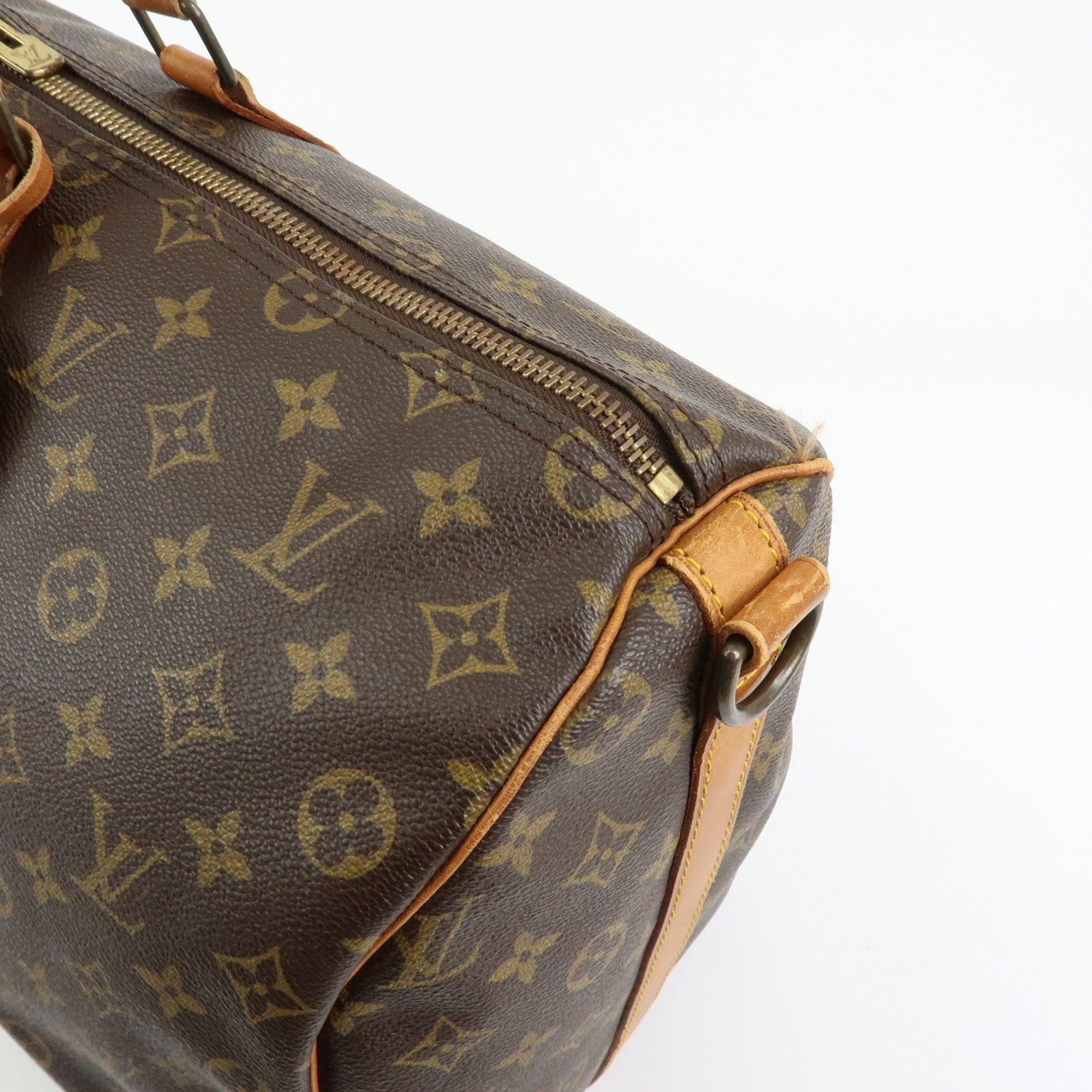 Louis Vuitton Monogram Keep All Bandouliere 50 Boston Bag M41416