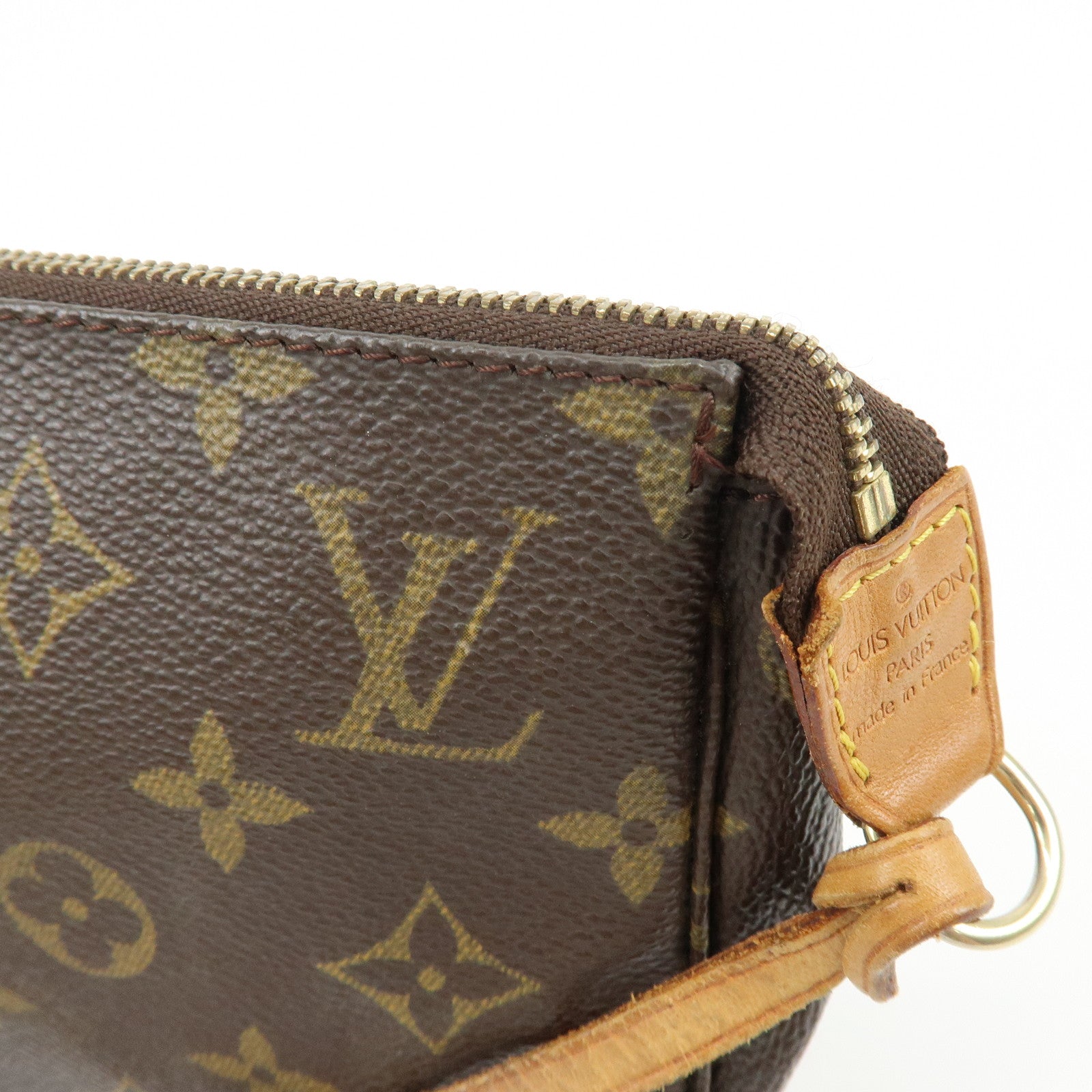 Louis Vuitton Monogram Pochette Accessoires Pouch Hand Bag M51980