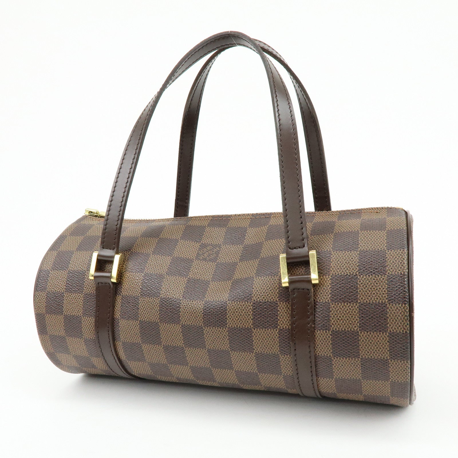 Louis Vuitton Damier Ebene Papillon 26 Hand Bag Brown N51304