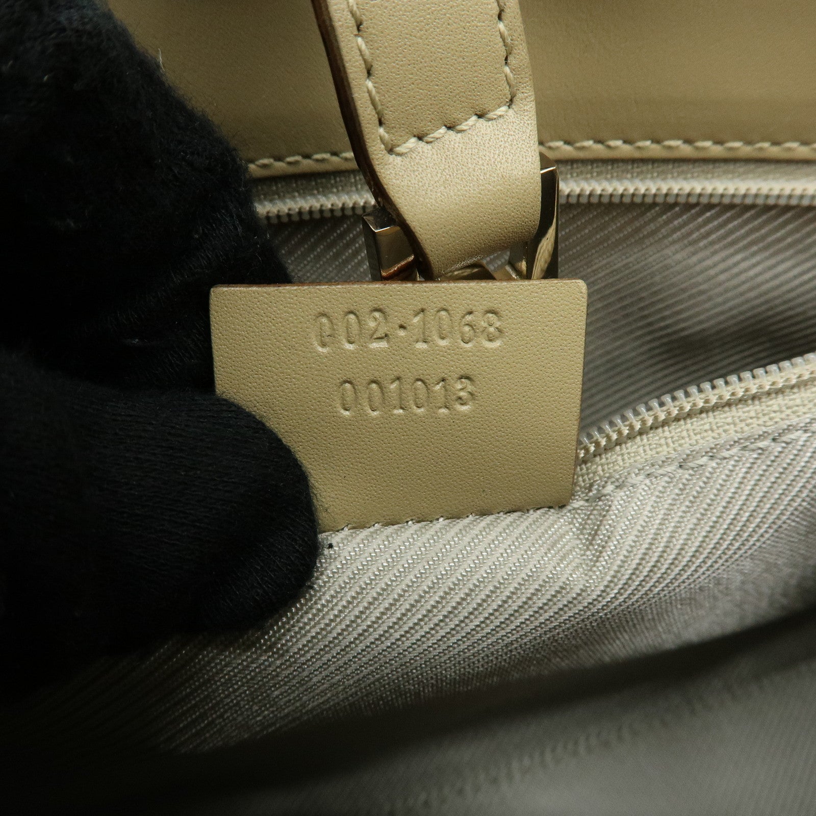 GUCCI Jackie Microguccissima Leather Shoulder Bag Hand Bag 002.1068