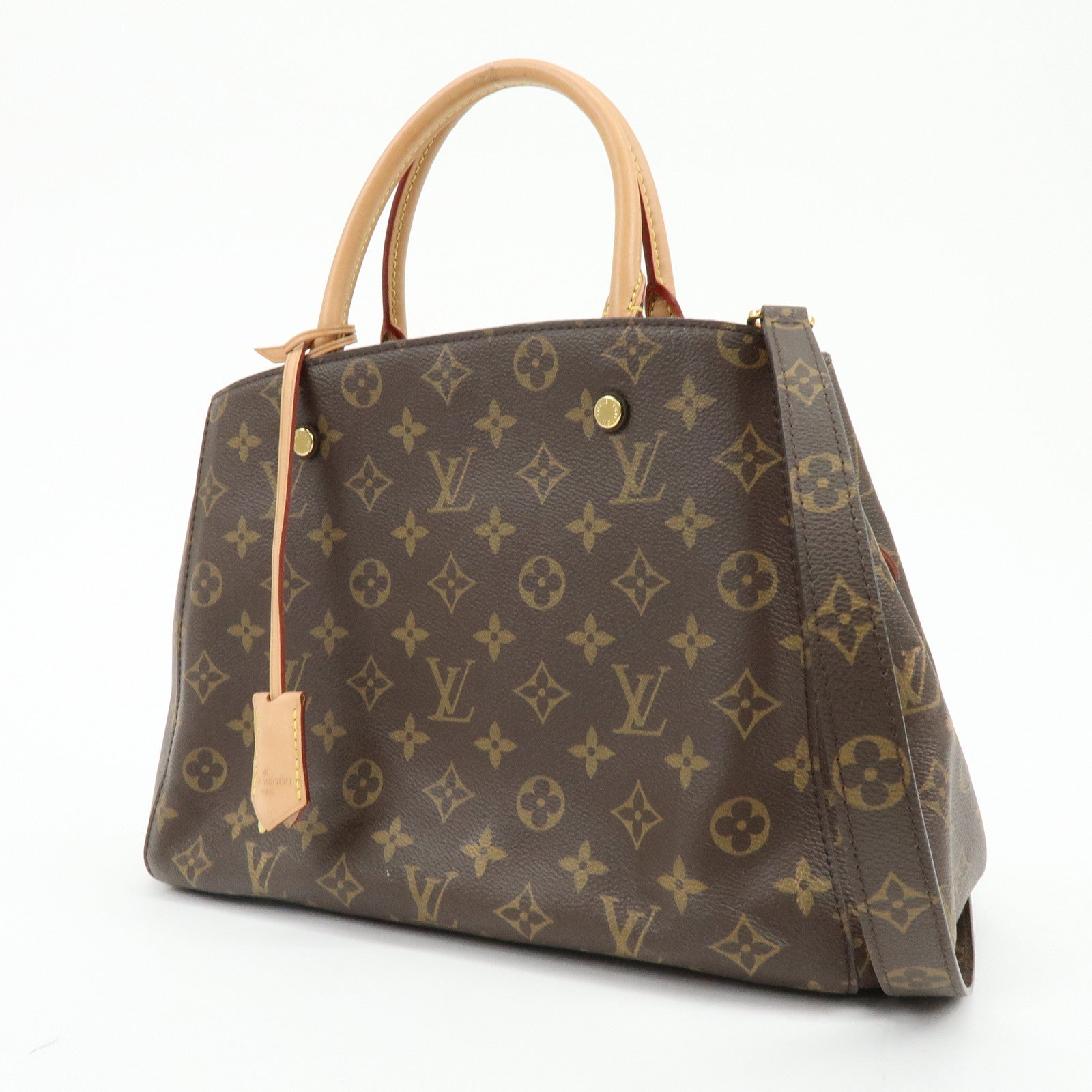 Louis Vuitton Monogram Montaigne MM 2Way Bag Hand Bag M41056
