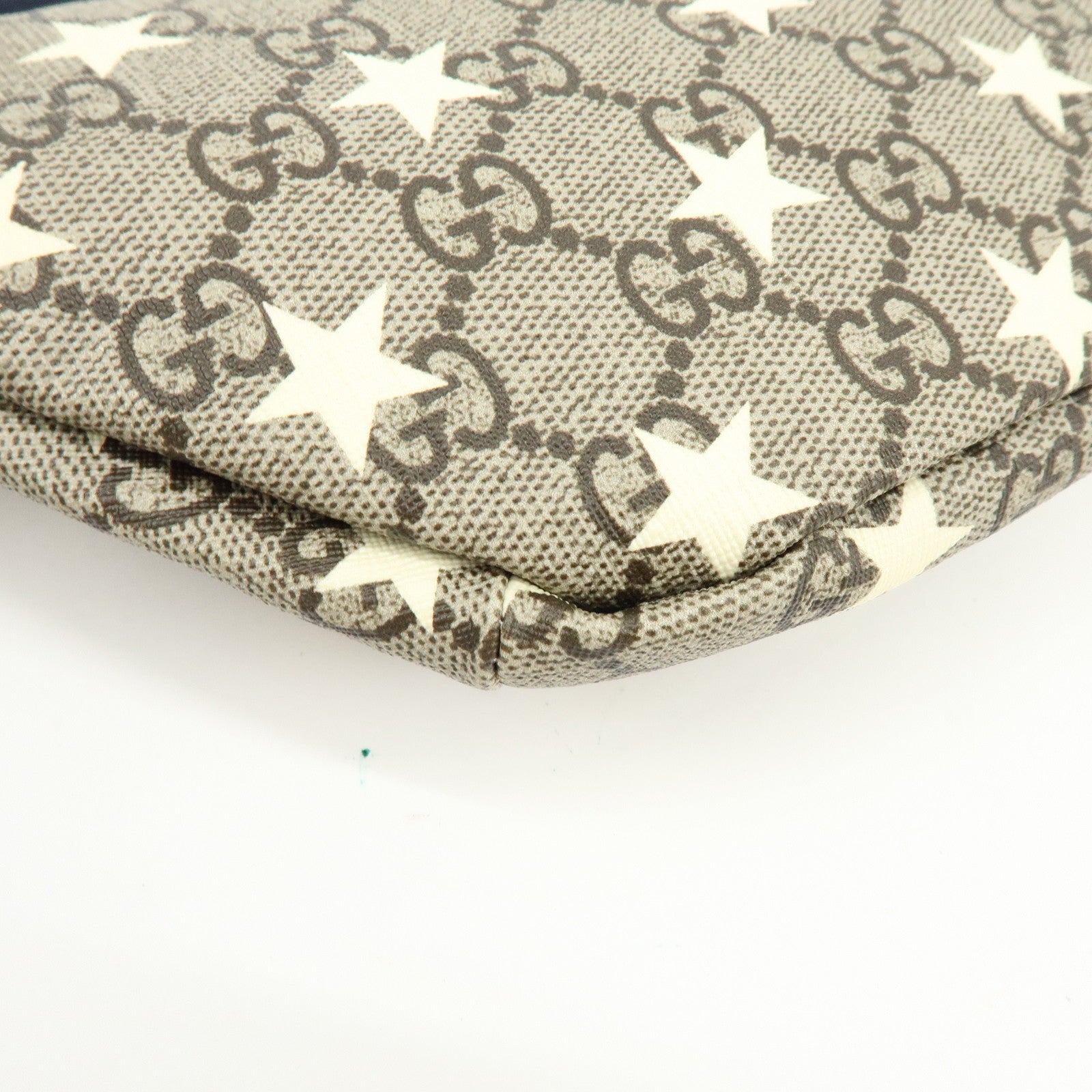 GUCCI Children's GG Supreme Body Waist Bag Beige Star Motif 502095