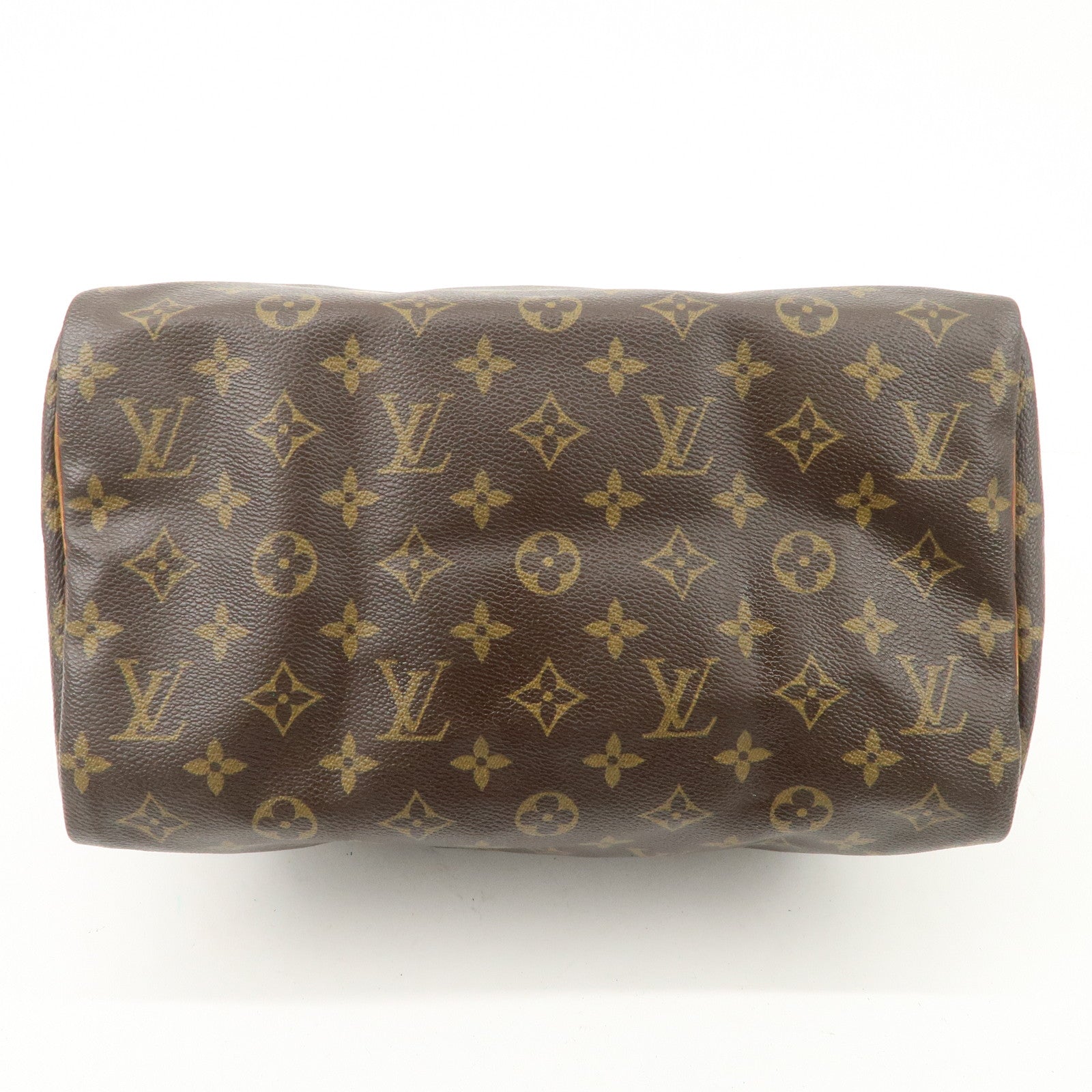 Louis Vuitton Monogram Speedy 30 Hand Bag Boston Bag M41526 Used
