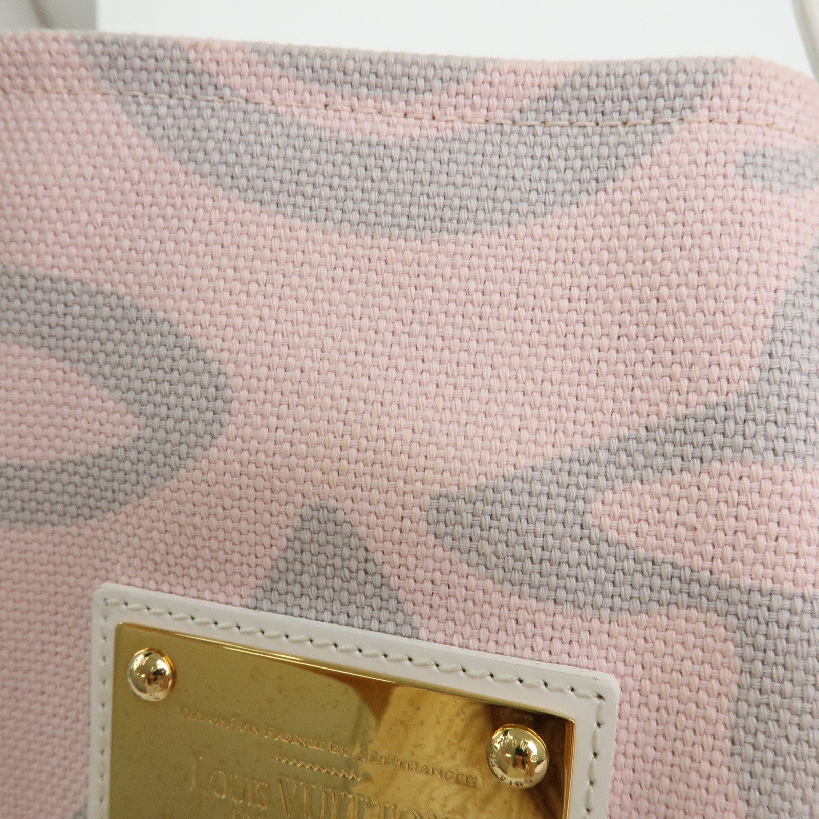 Louis Vuitton Cruise Line Tishenne PM Tote Bag Rose Pink MB1098