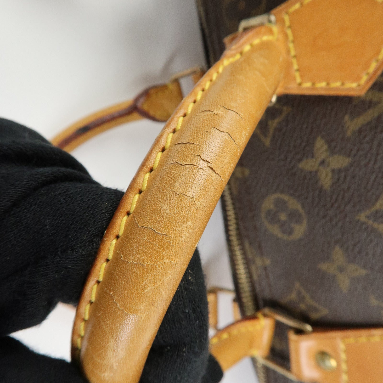 Louis Vuitton Monogram Speedy 30 Boston Bag Hand Bag Brown M41526