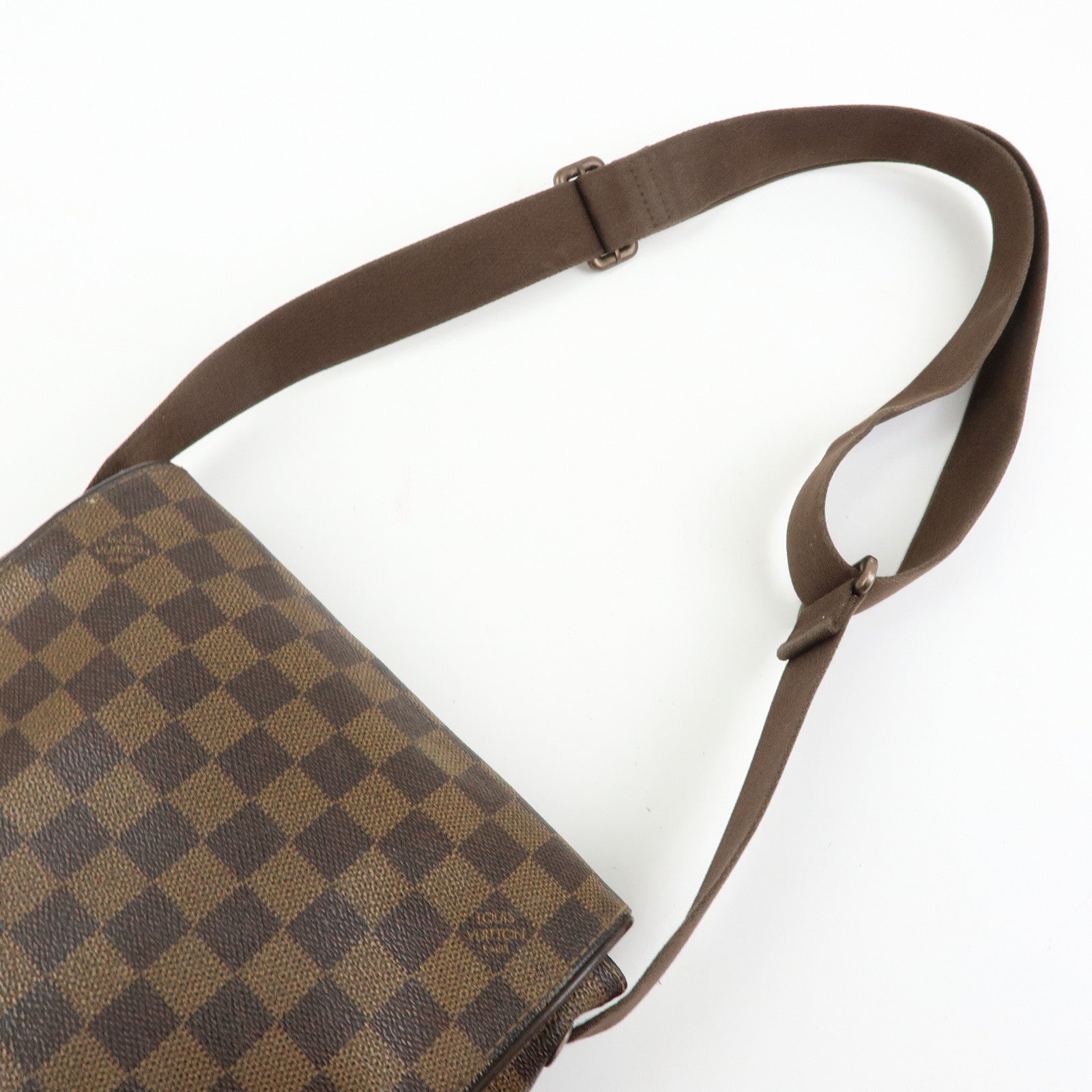 Louis Vuitton Damier Ebene Brooklyn PM Shoulder Crossbody Bag N51210