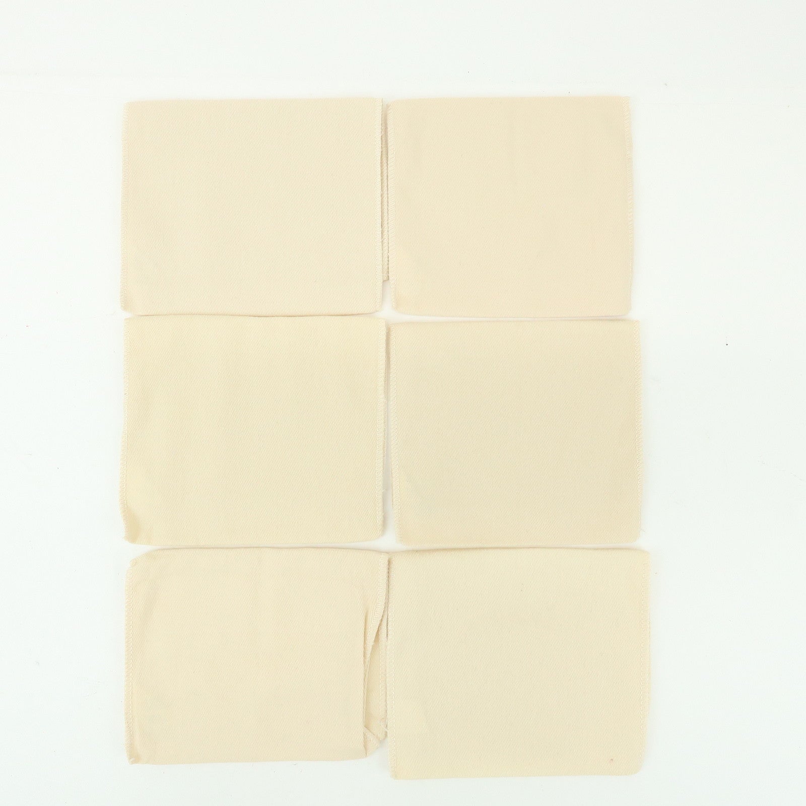 Loiuis Vuitton Set Of 30 Dust Bag Flap Style Beige for small items