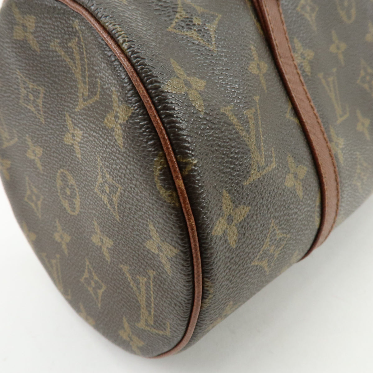 Louis Vuitton Monogram Papillon 30 Hand Bag Brown M51365