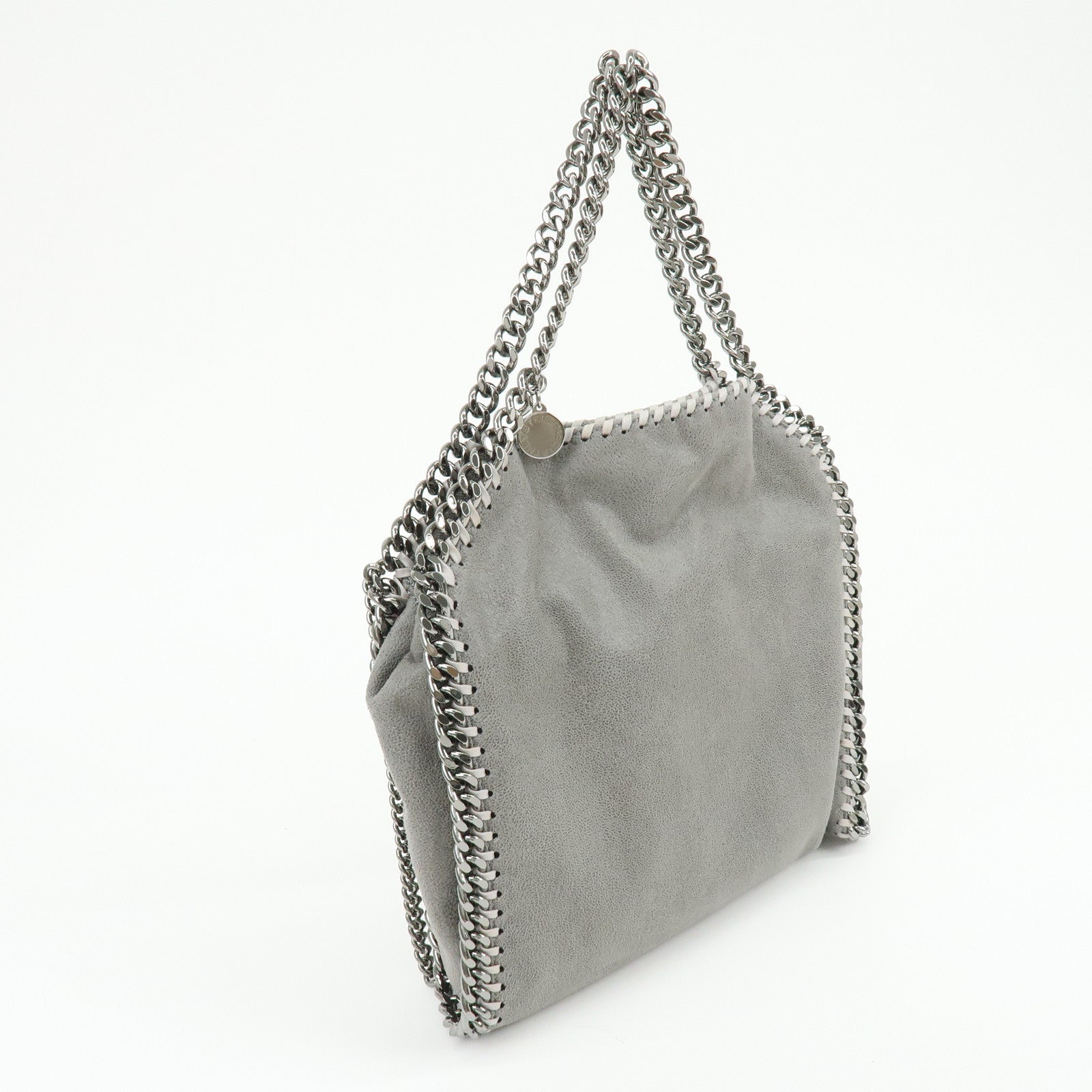 STELLA MCCARTNEY Falabella Faux Leather 2Way Bag Grey 371223