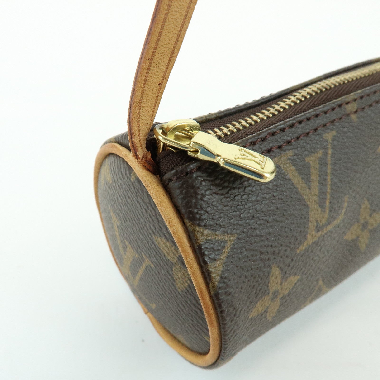 Louis Vuitton Monogram Canvas Mini Pouch for Papillon Bag Brown
