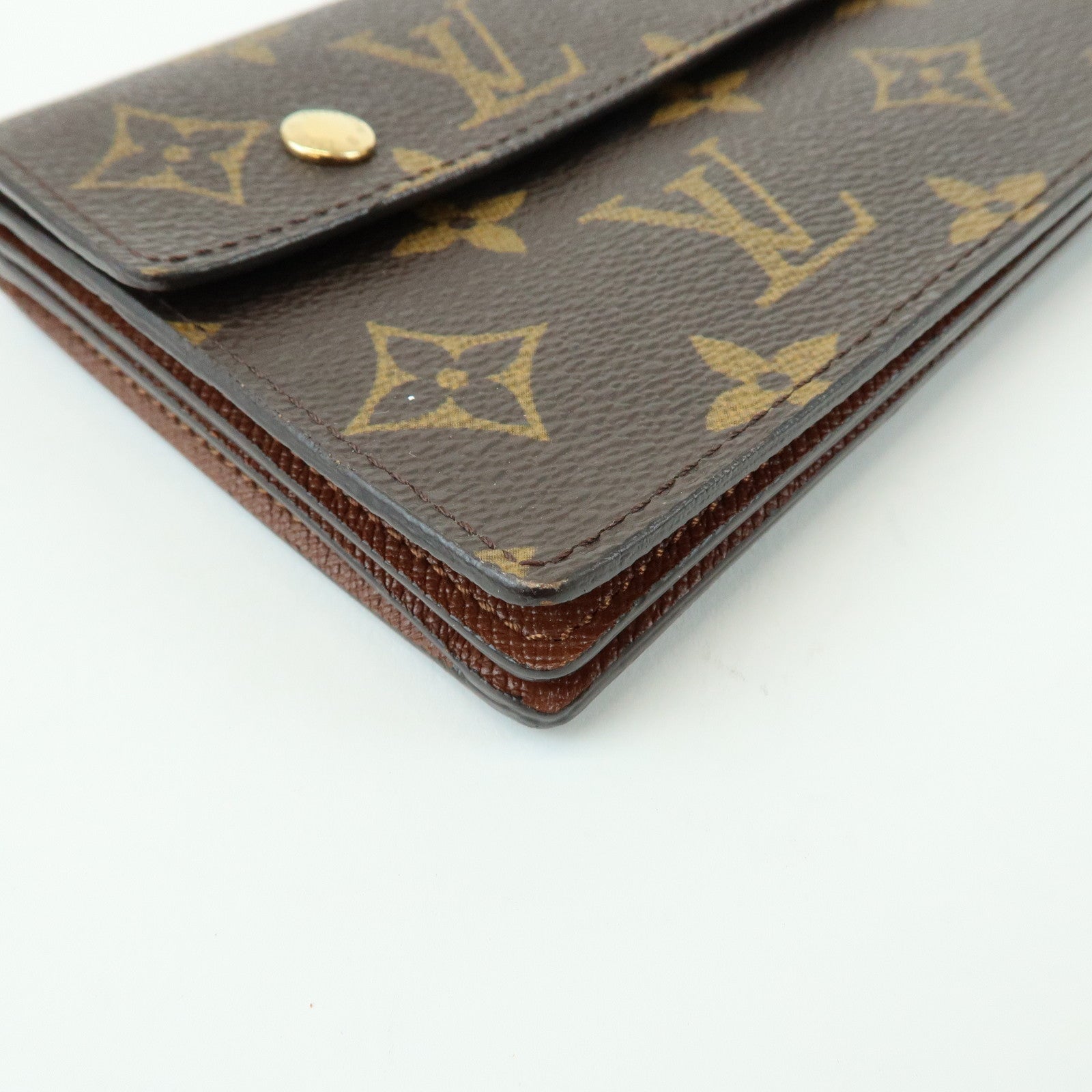 Louis Vuitton Monogram Portefeuille Accordion Long Wallet M58008