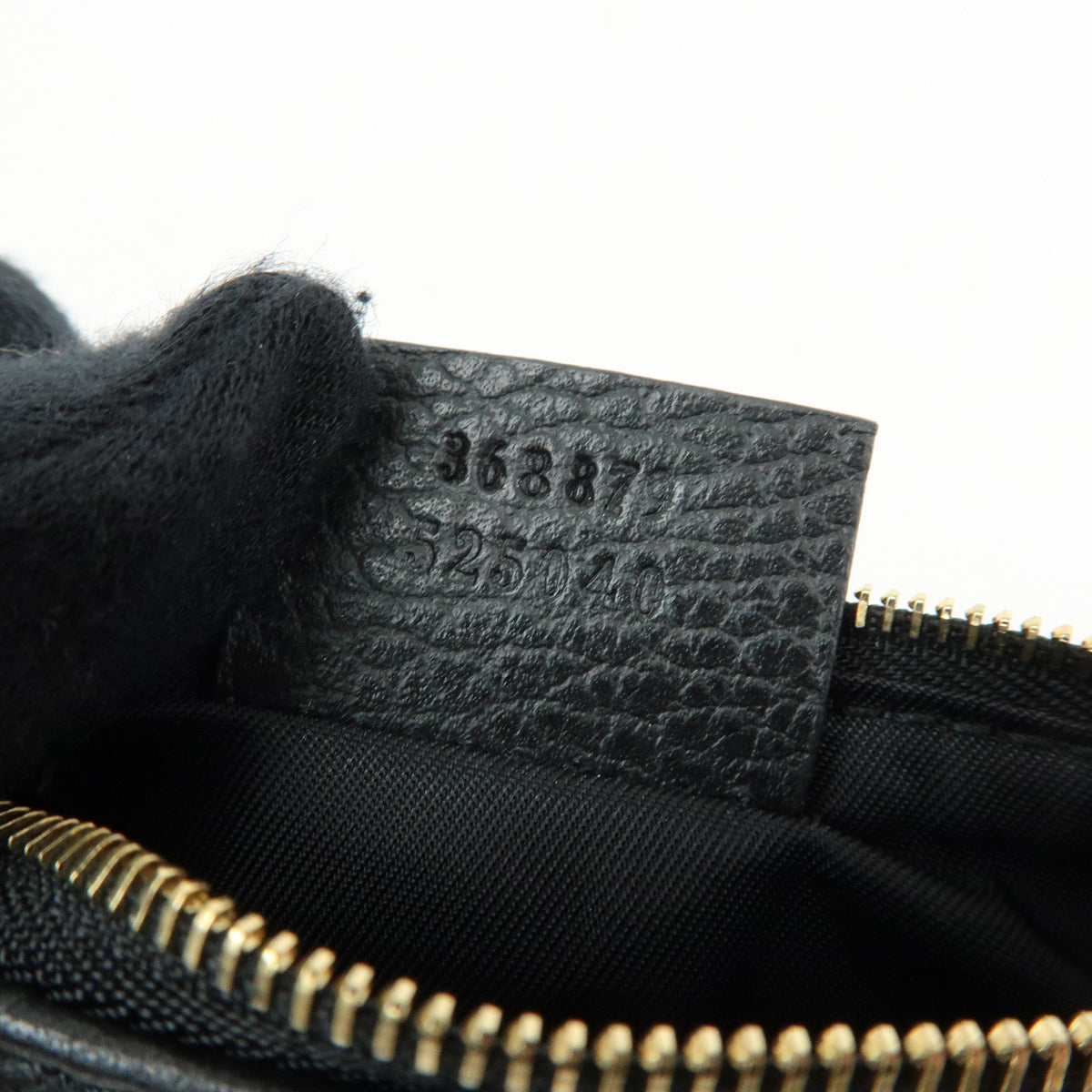 GUCCI Leather Key Case Coin Case Black 368879