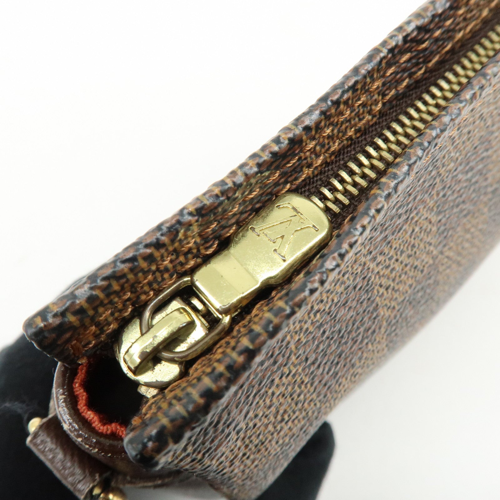 Louis Vuitton Damier Trousse Makeup Accessory Pouch Brown N51982 Lot