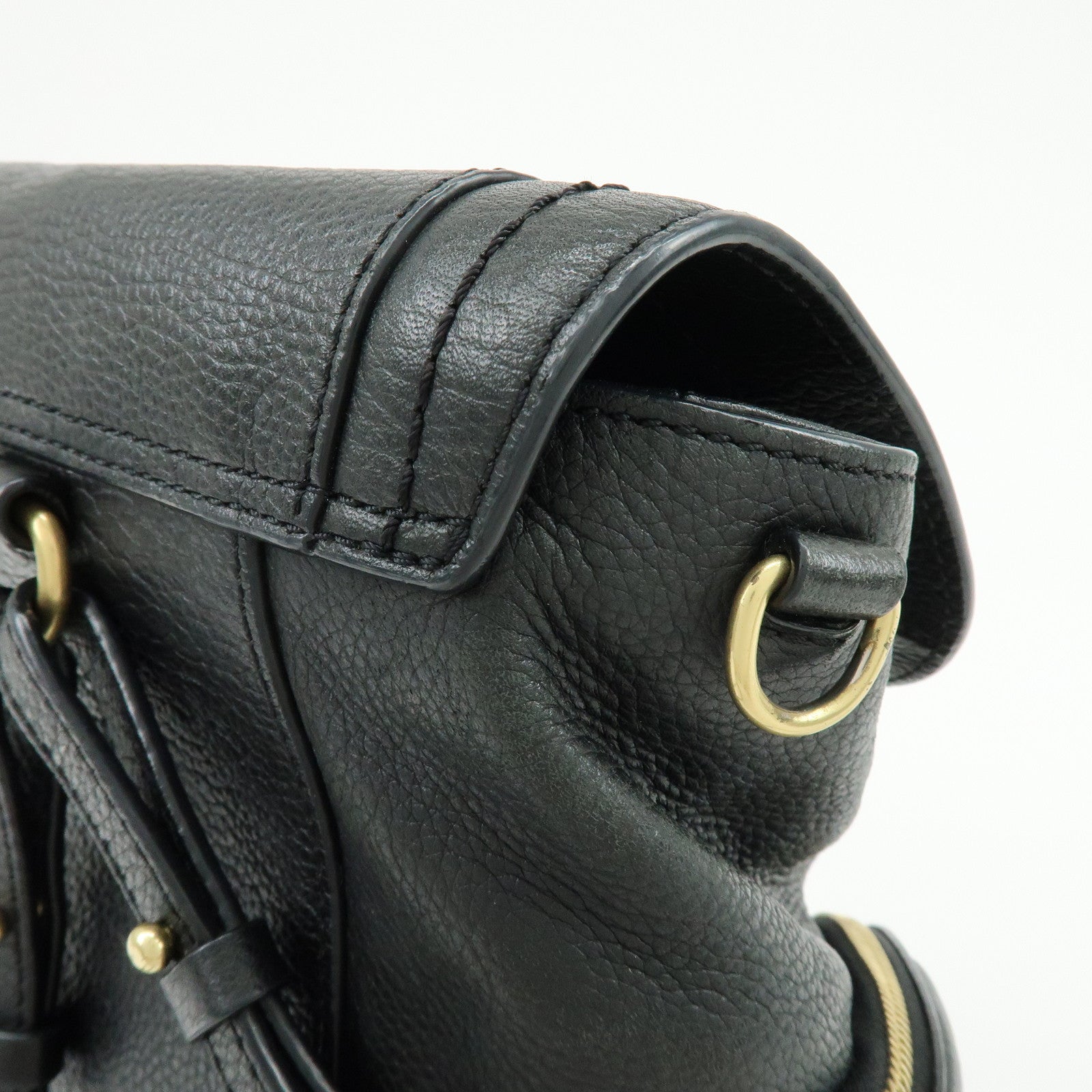 Chloe See By Chloe Leather Olga 2Way Bag Mini Backpack Shoulder Bag