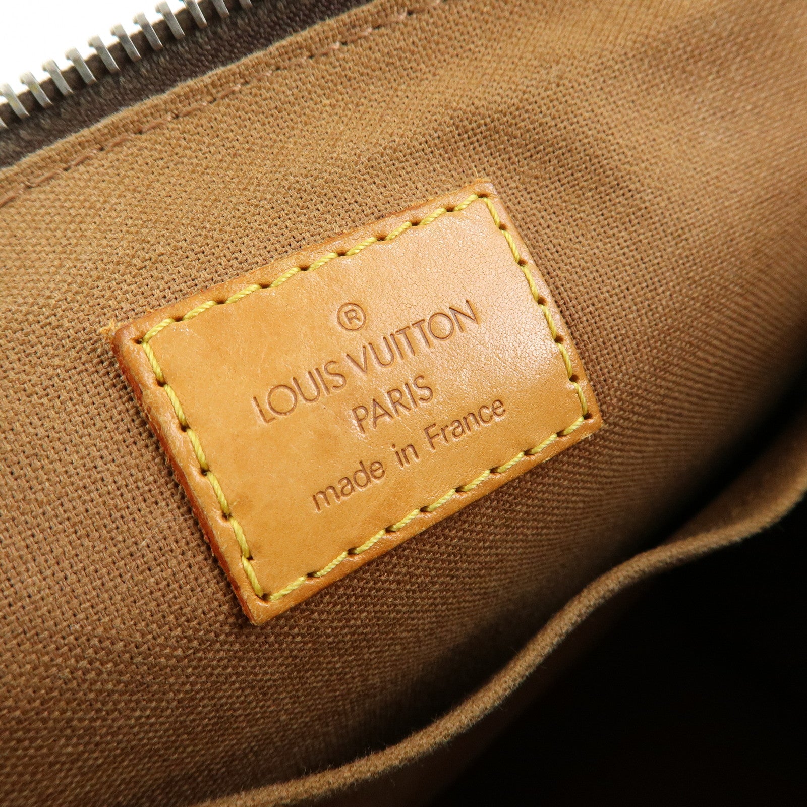 Louis Vuitton Monogram Popincourt Haut Shoulder Bag Brown M40007