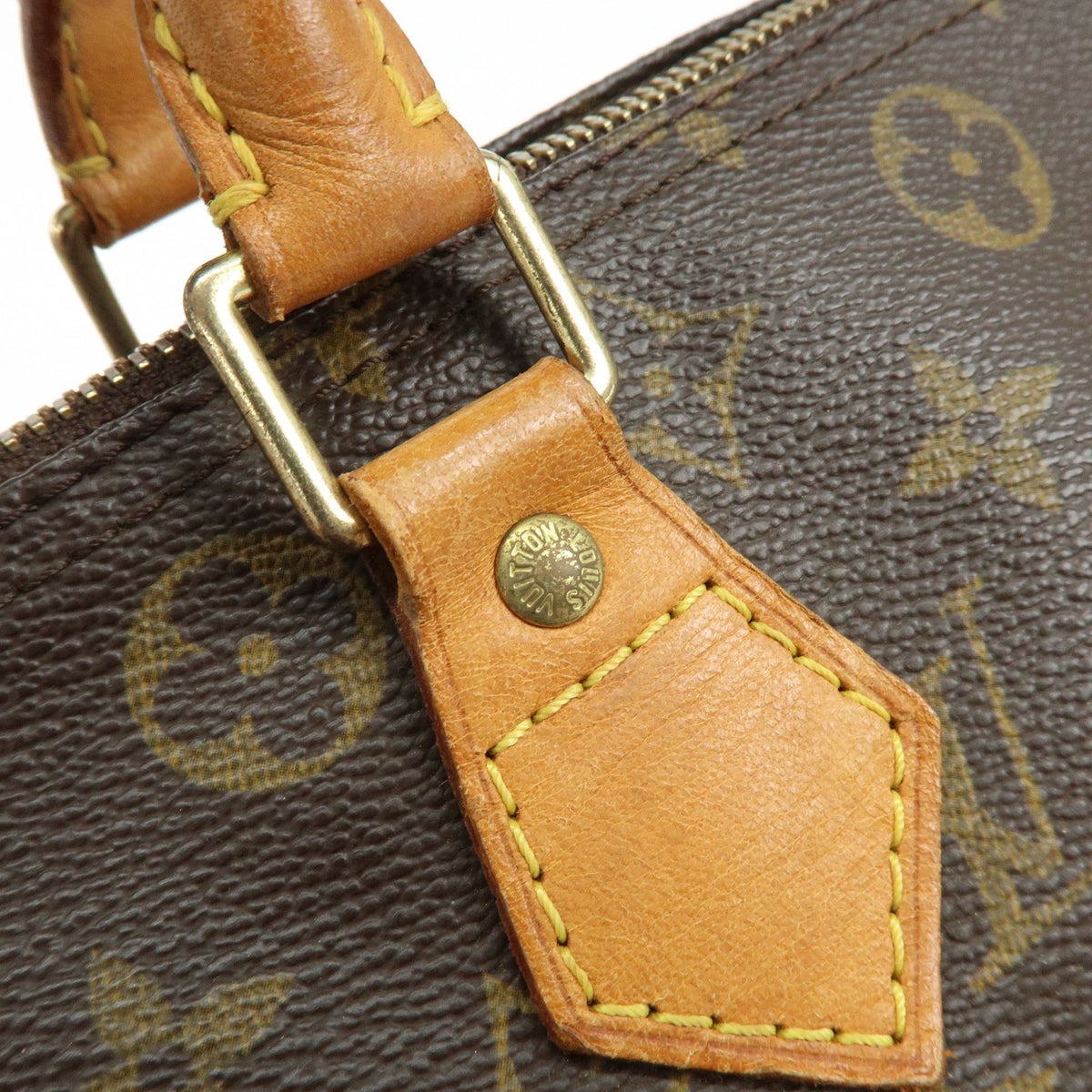Louis Vuitton Monogram Speedy 30 Boston Bag Hand Bag Brown M41526