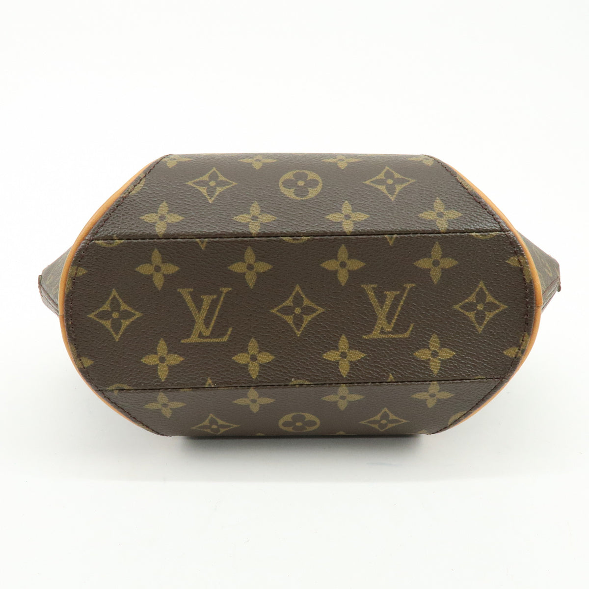 Louis Vuitton Monogram Ellipse PM Hand Bag Brown M51127