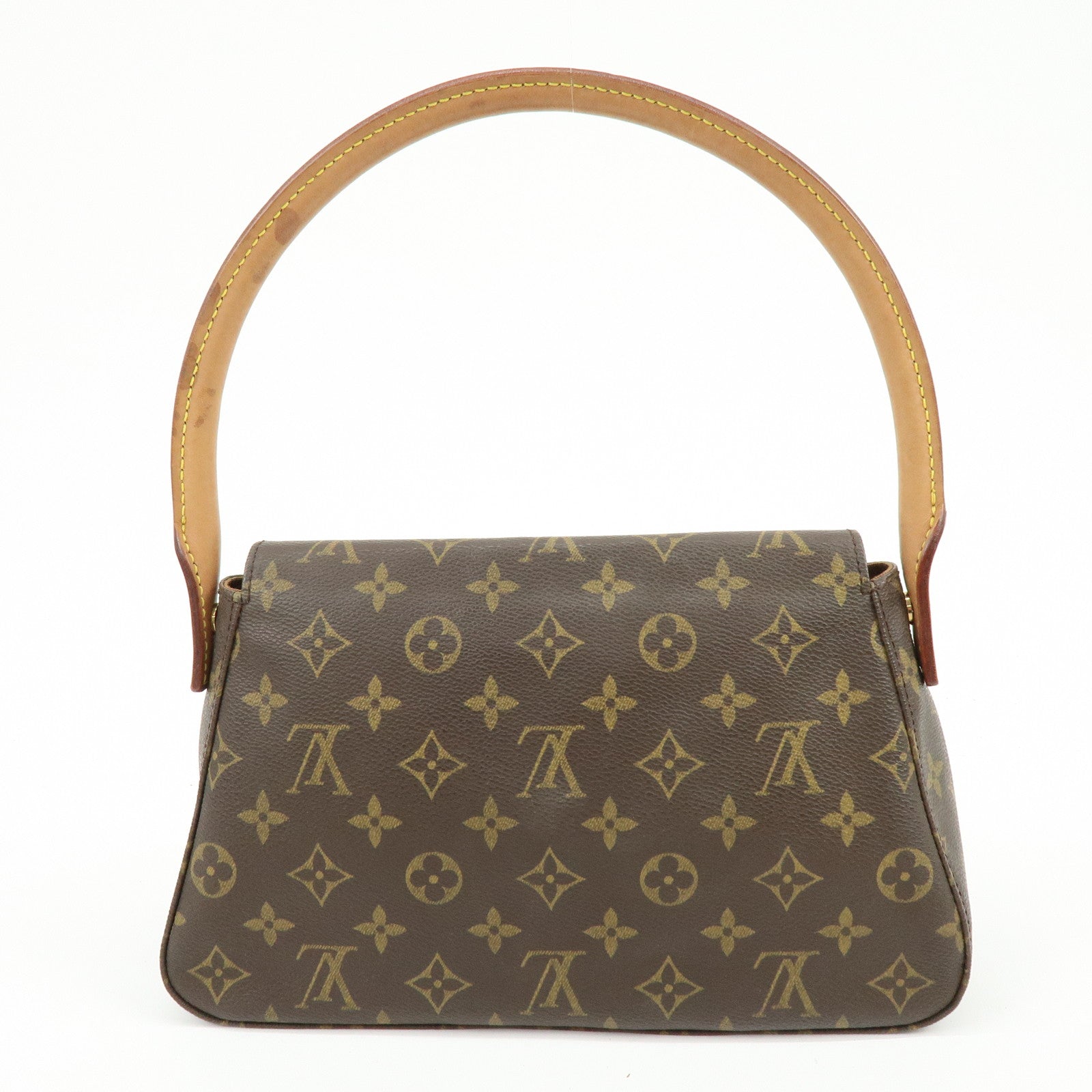 Louis Vuitton Monogram Mini Looping Shoulder Bag Brown M51147