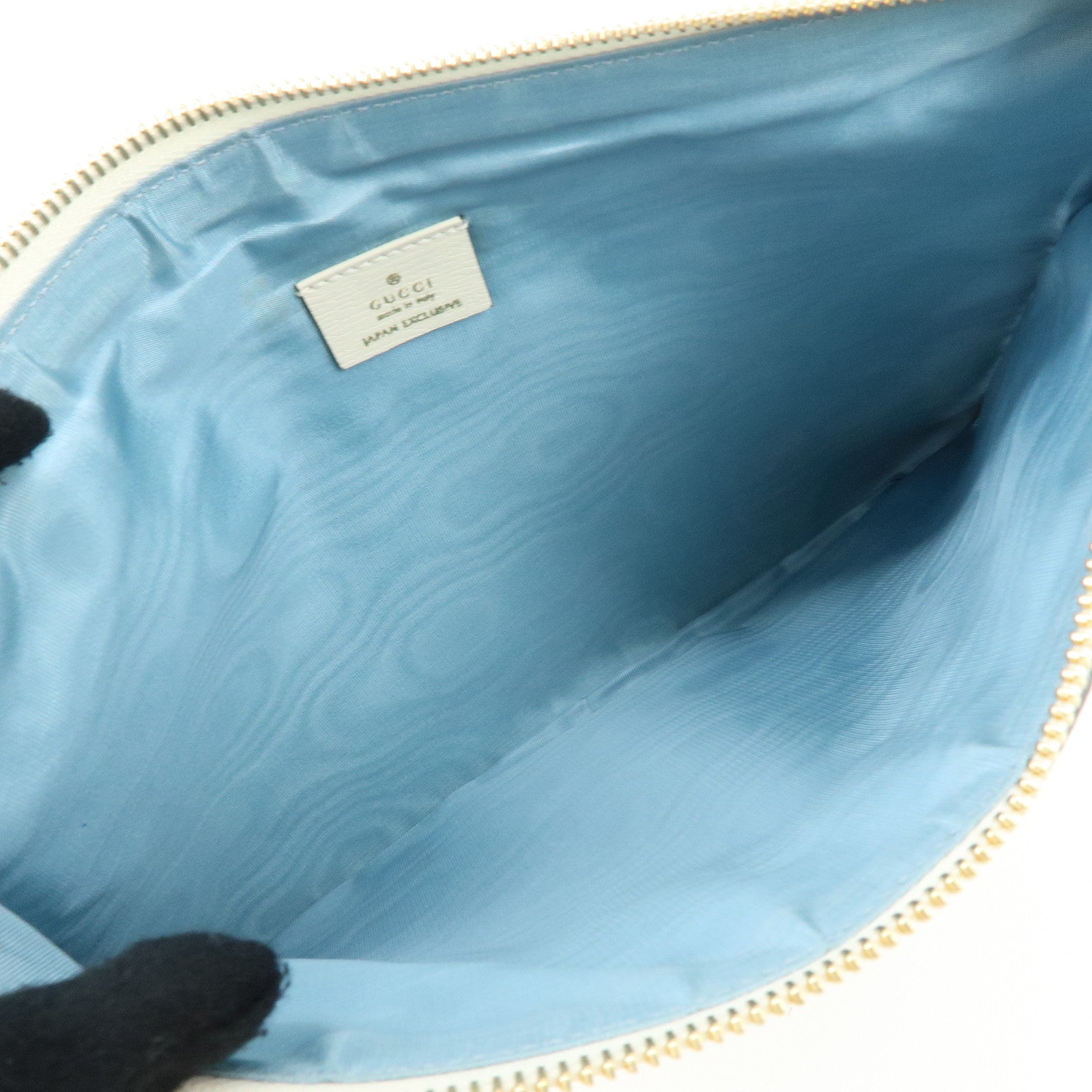 GUCCI Sherry Ophidia Yuko Higuchi Japan Limited Flat Pouch Bag 517551