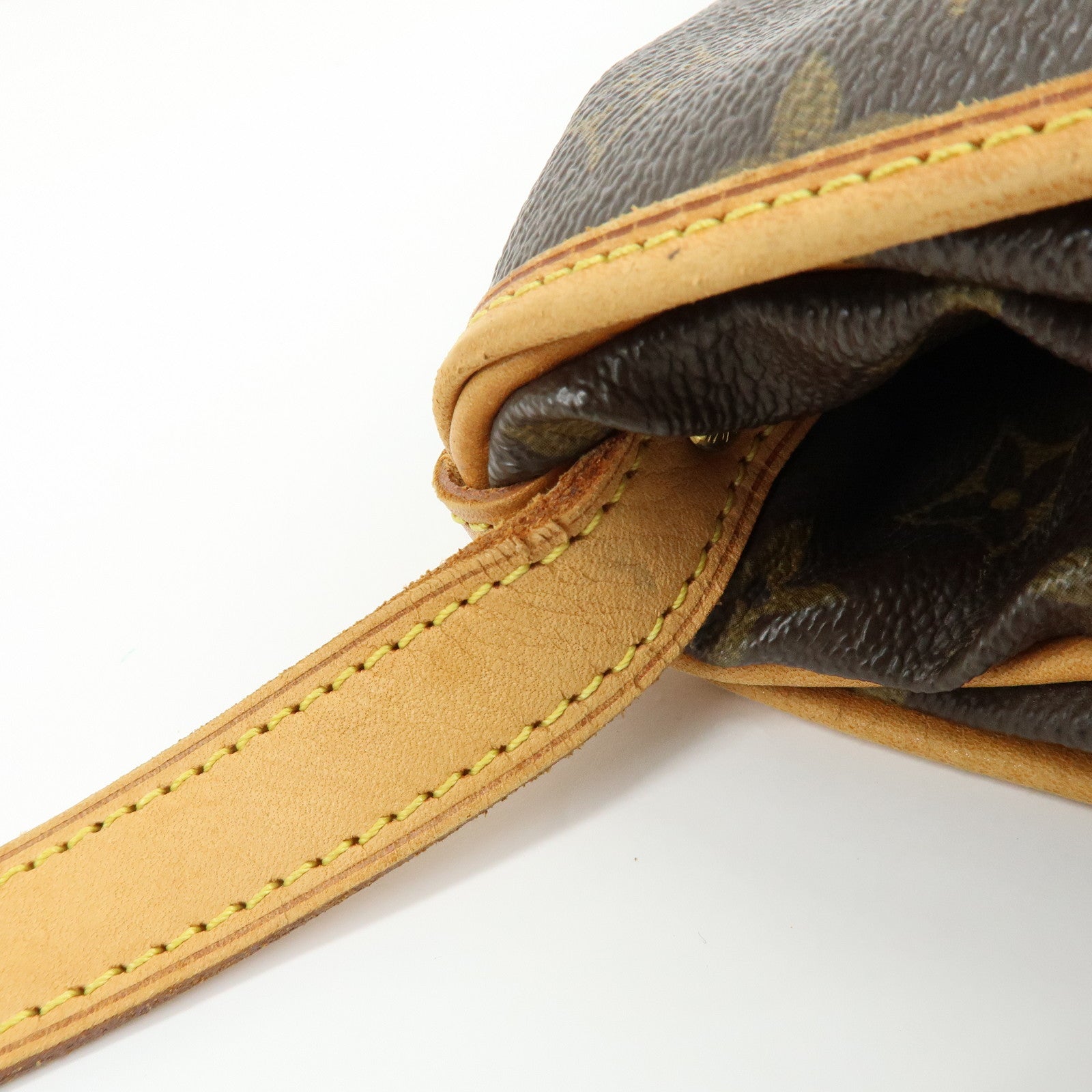 Louis Vuitton Monogram Saumur 30 Canvas Shoulder Bag Brown M42256