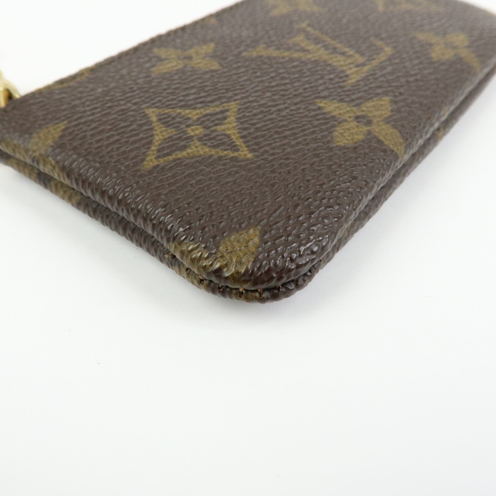Louis Vuitton Monogram Pochette Cles Coin Case Key Case M62650