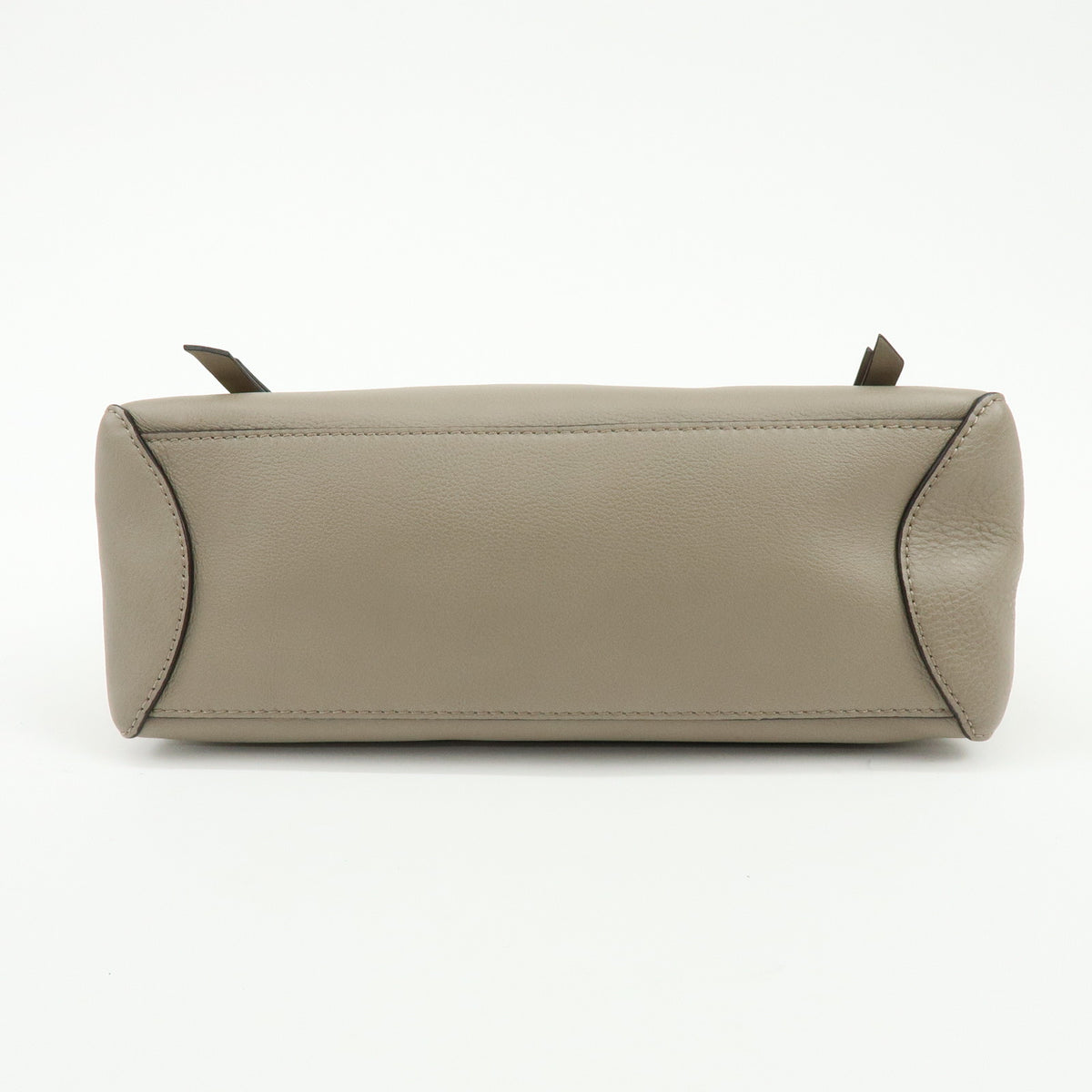 Chloe Faye Day Leather 2Way Bag Hand Bag Shoulder Bag Greige