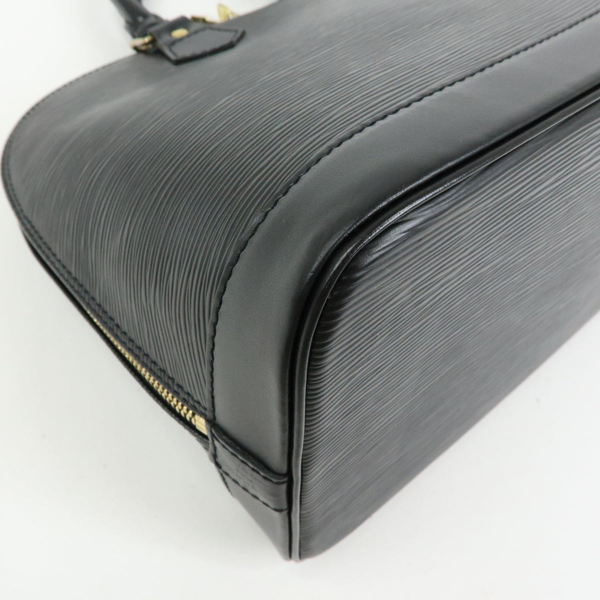 Louis Vuitton Epi Alma PM Hand Bag Noir Black M52142