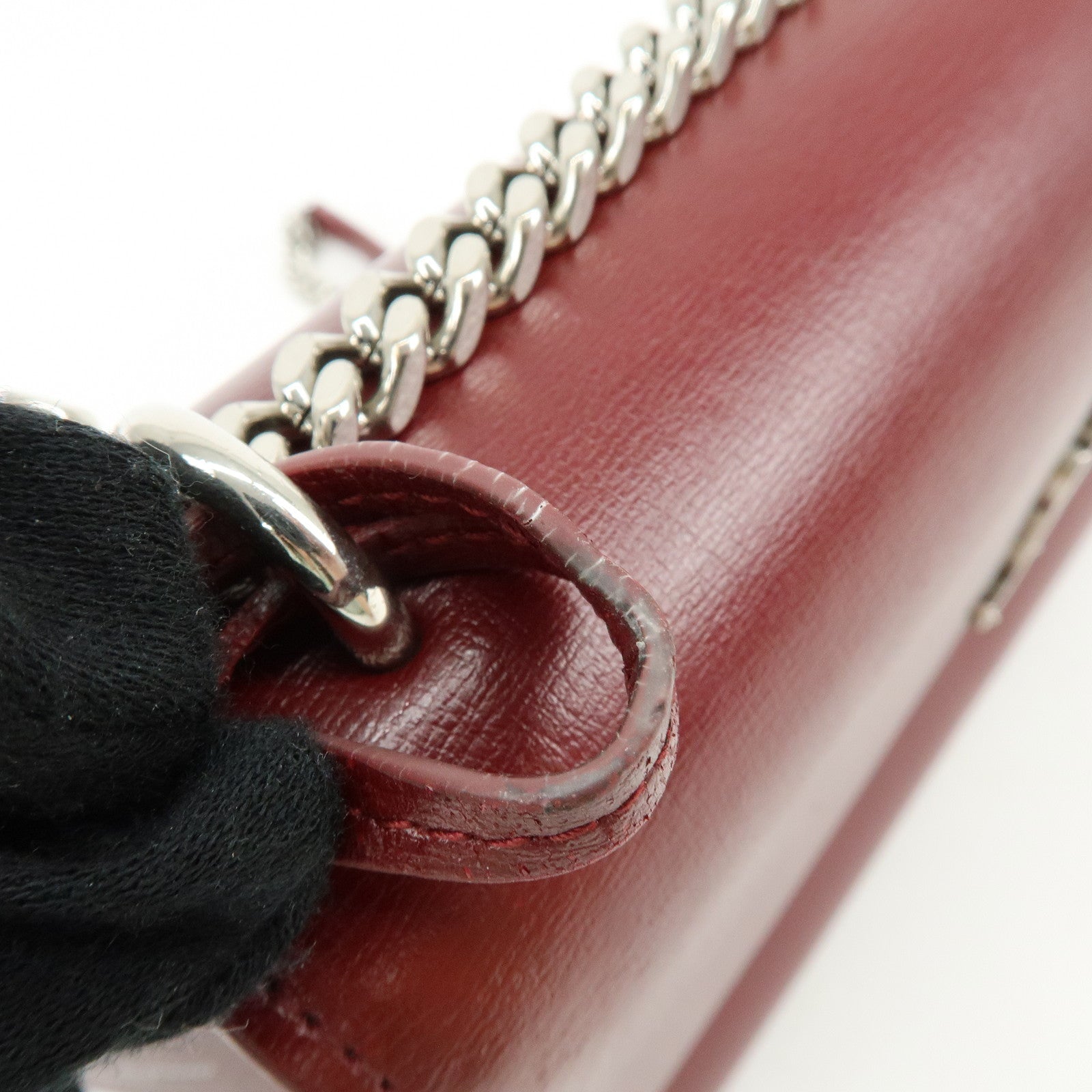 SAINT LAURENT PARIS Cassandra Sunset Medium Leather Shoulder Bag 442906
