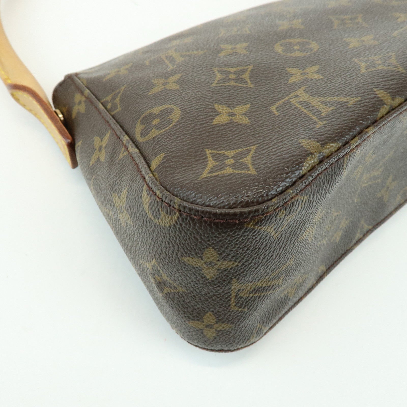 Louis Vuitton Monogram Mini Looping Shoulder Bag Brown M51147