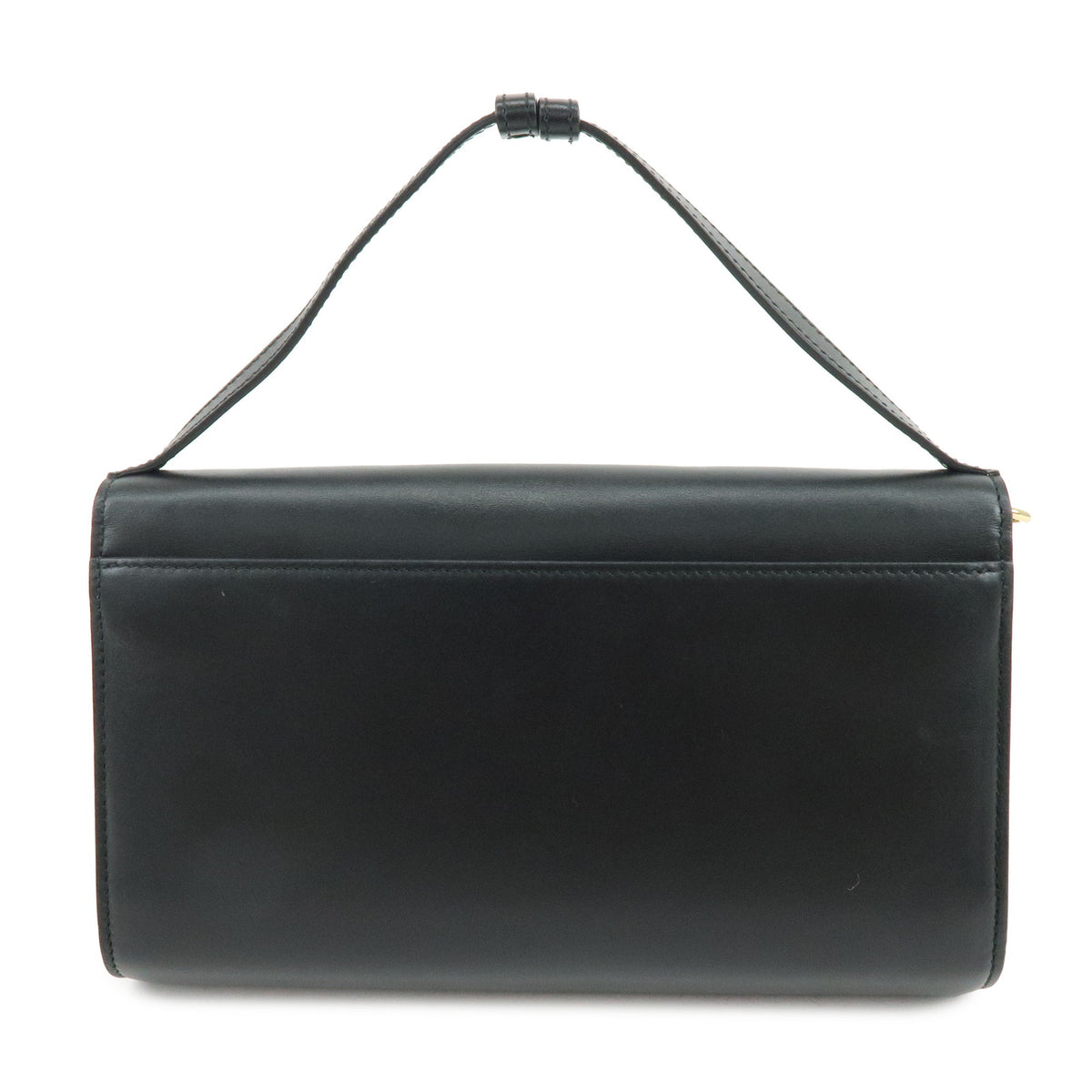 GUCCI Zumi Leather 2 Way Chain Shoulder Bag Hand Bag Black 572375