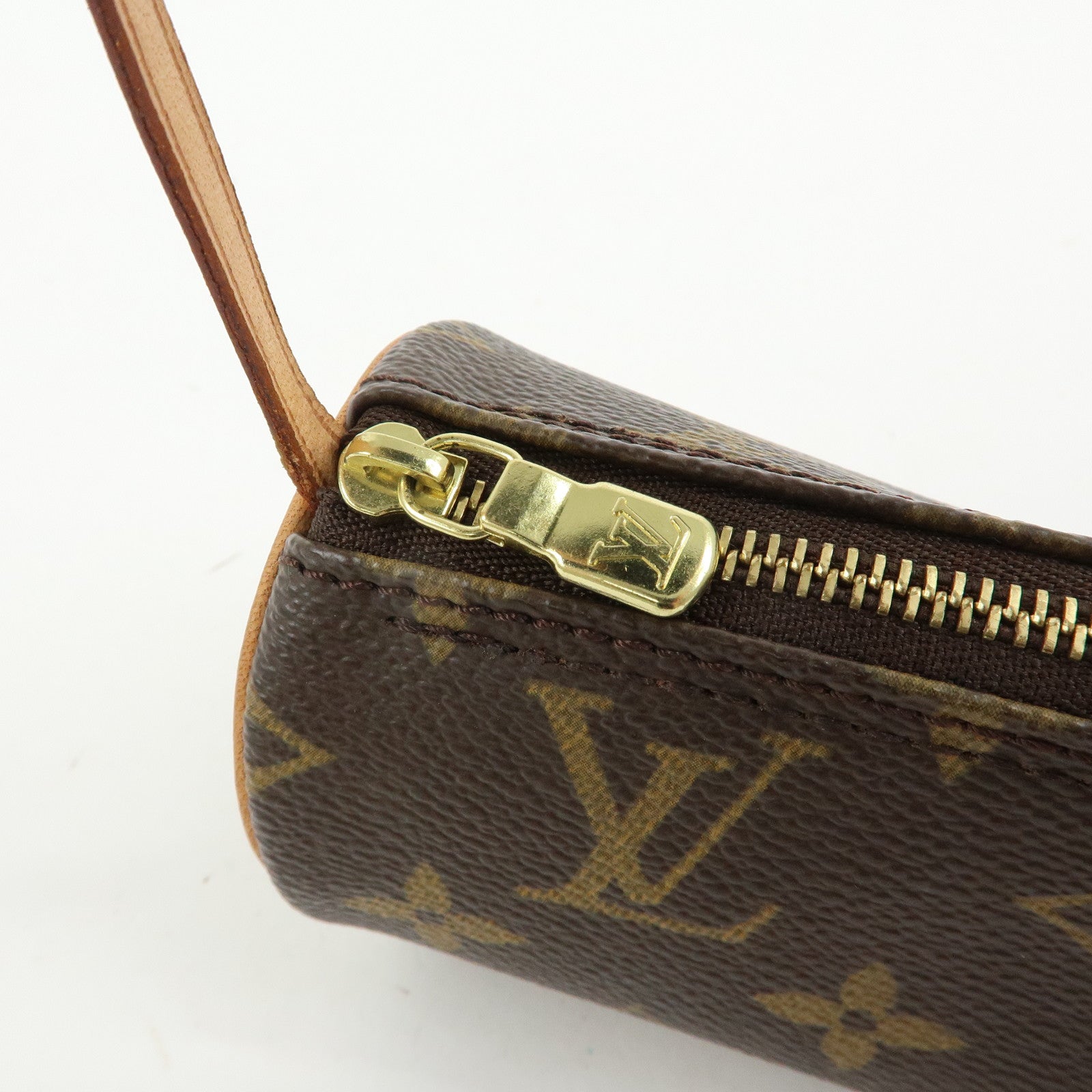 Louis Vuitton Monogram Mini Pouch for Papillon Bag Brown