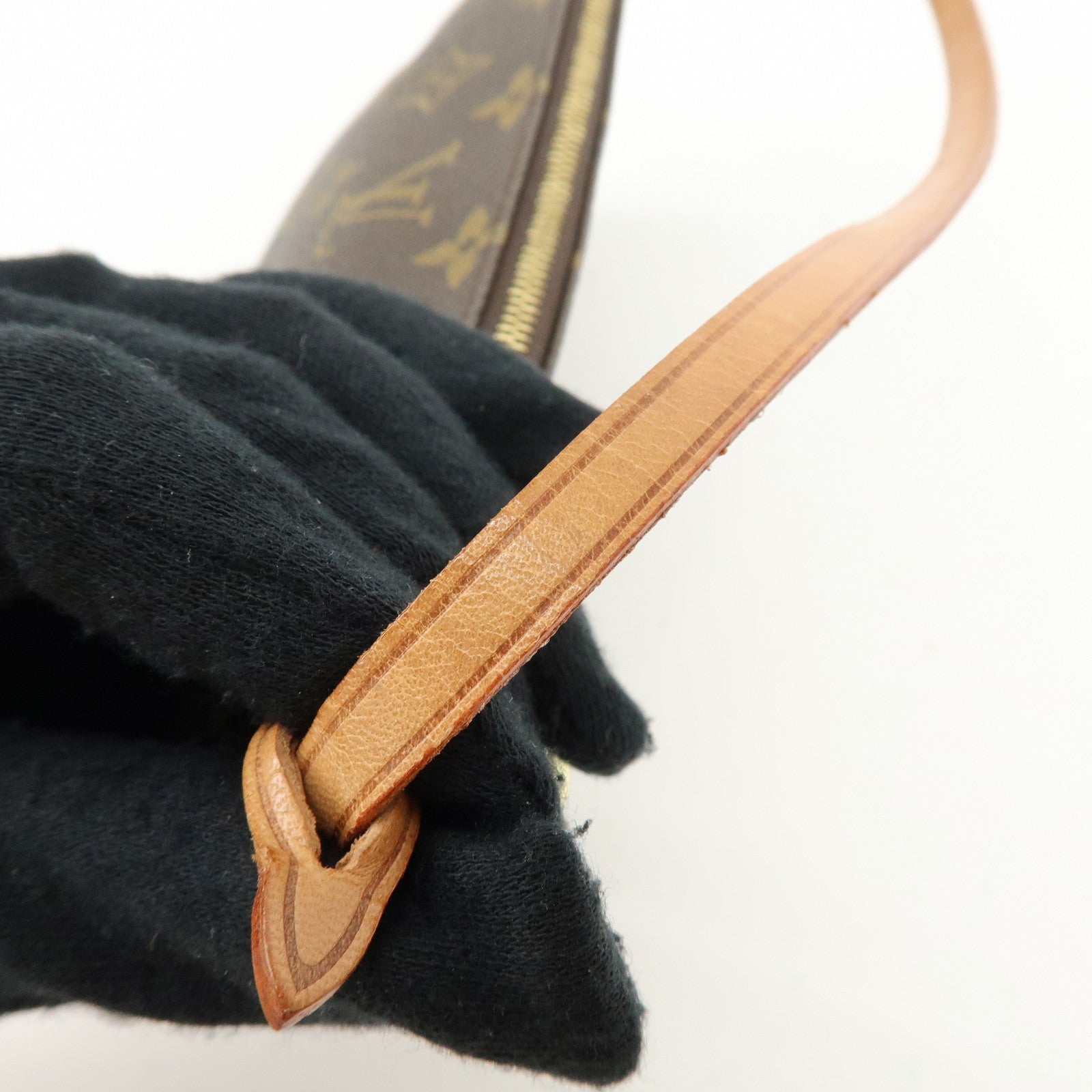 Louis Vuitton Monogram Pochette Accessoires Pouch Hand Bag Brown M51980