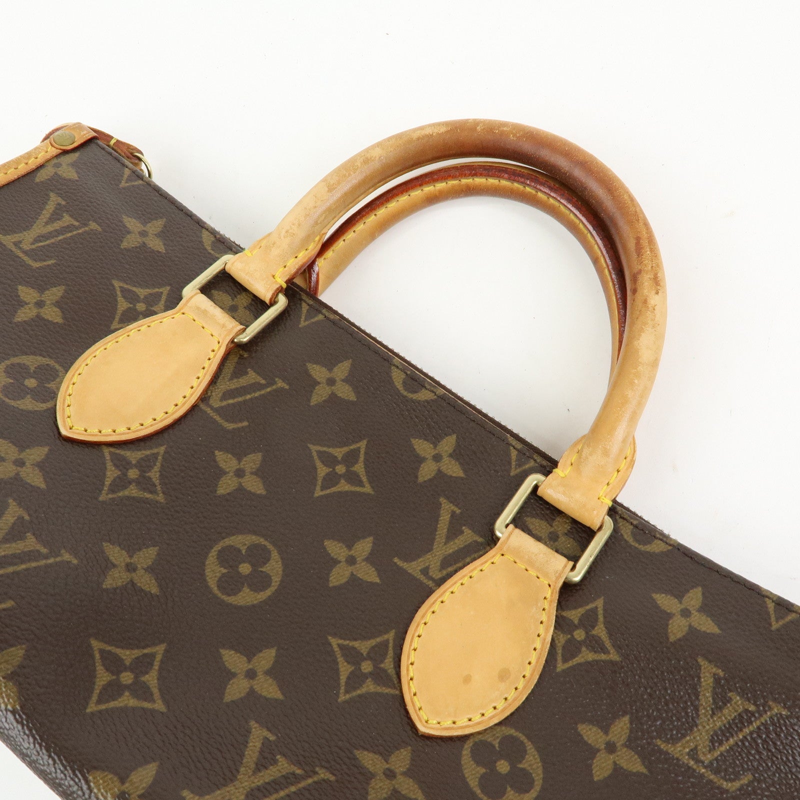 Louis Vuitton Monogram Canvas Popincourt Hand Bag Brown M40009