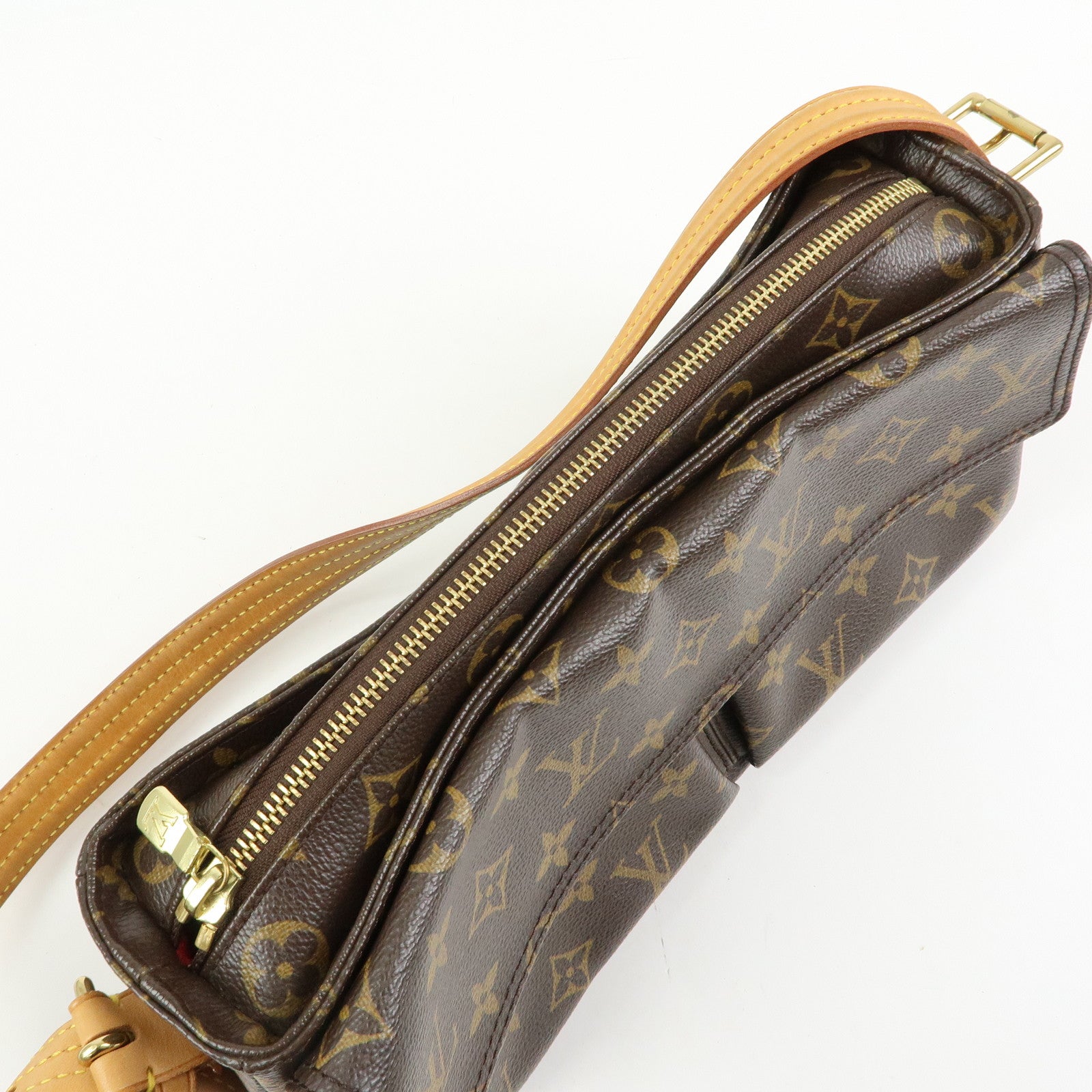 Louis Vuitton Monogram Viva Cite Shoulder Bag Hand Bag Brown M51164