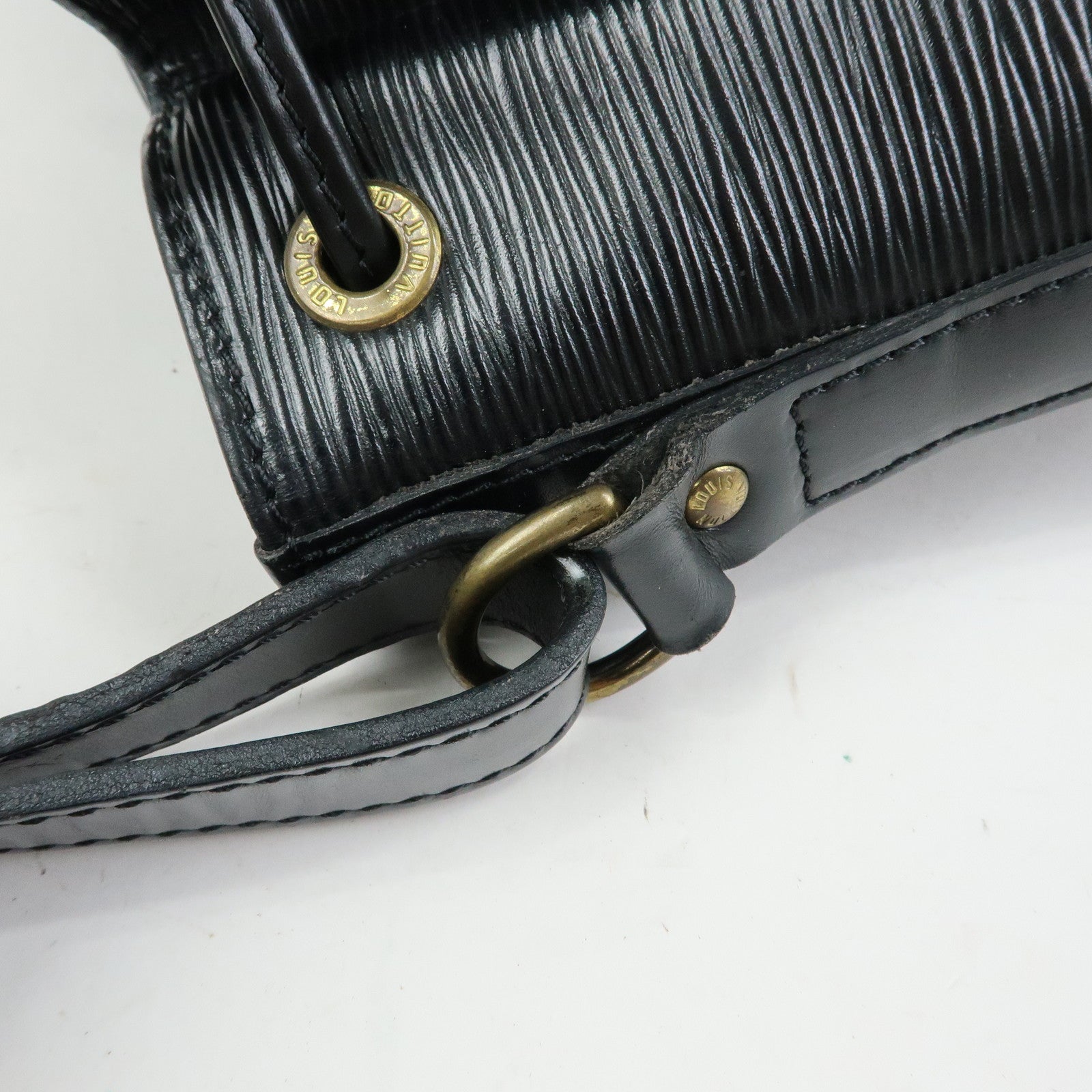 Louis Vuitton Epi Leather Petit Noe Shoulder Bag Noir Black M59012